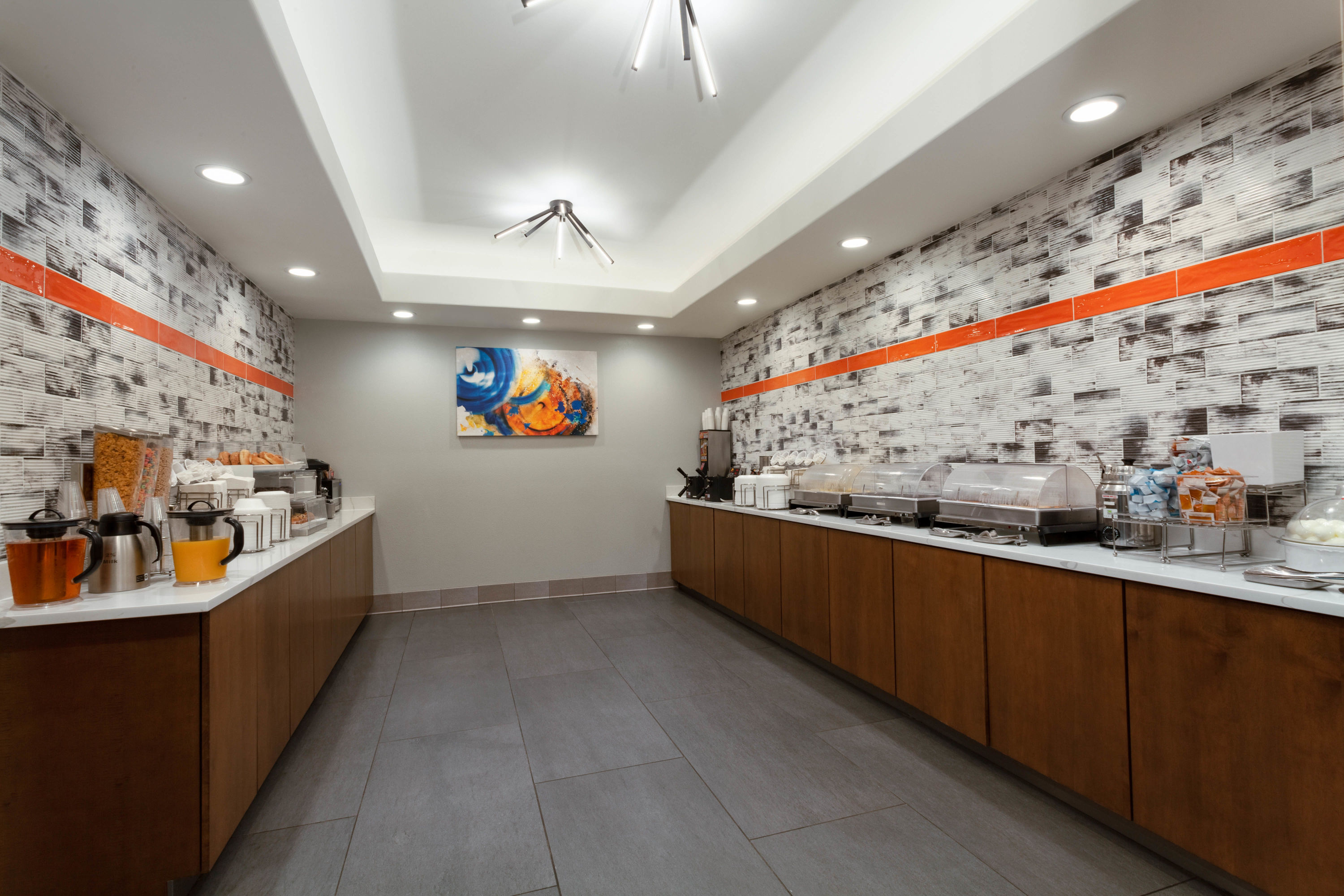 Free breakfast at La Quinta Inn & Suites by Wyndham Ft. Myers-Sanibel Gateway in Fort Myers, Florida