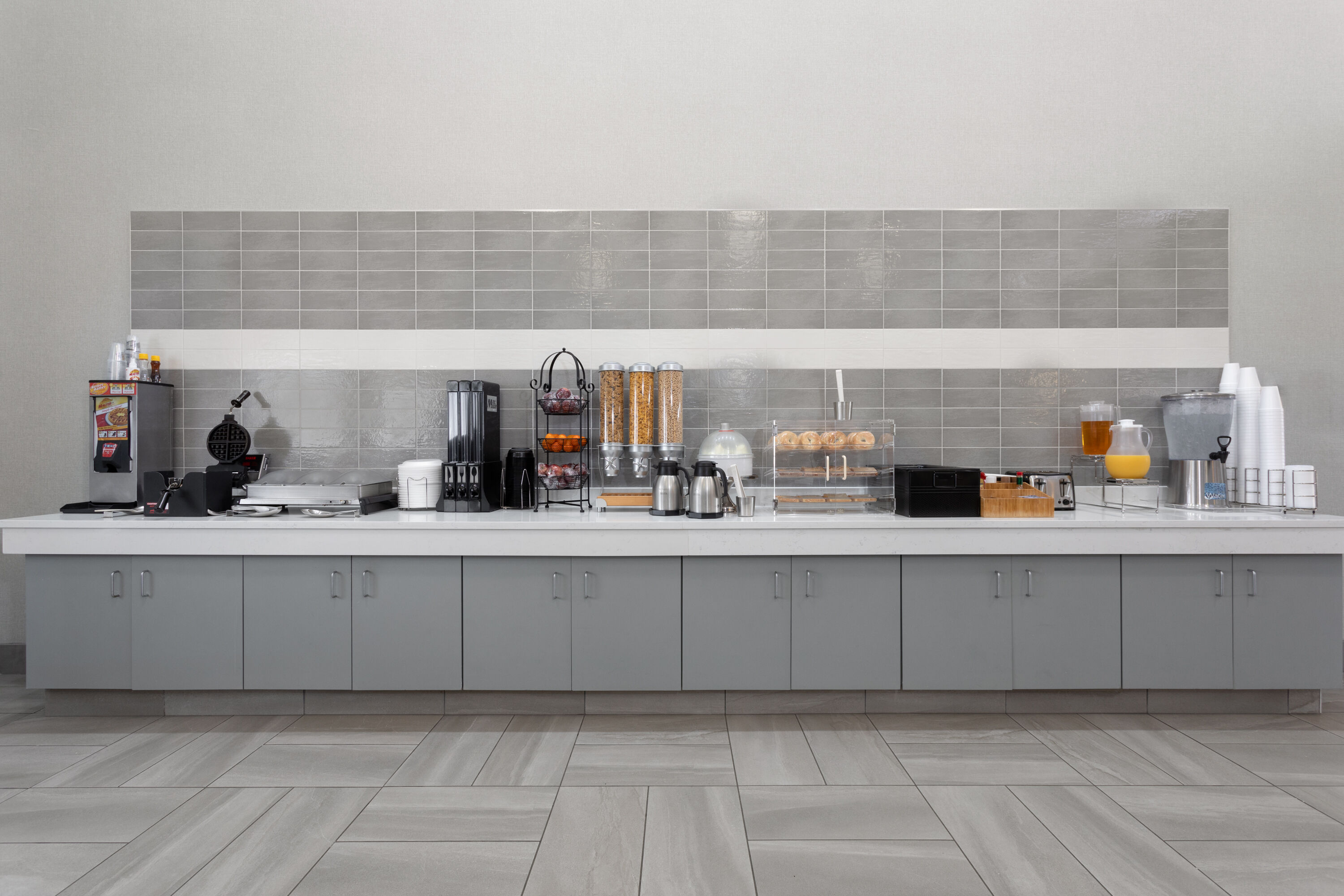 Free breakfast at La Quinta Inn & Suites by Wyndham Ft. Pierce in Fort Pierce, Florida