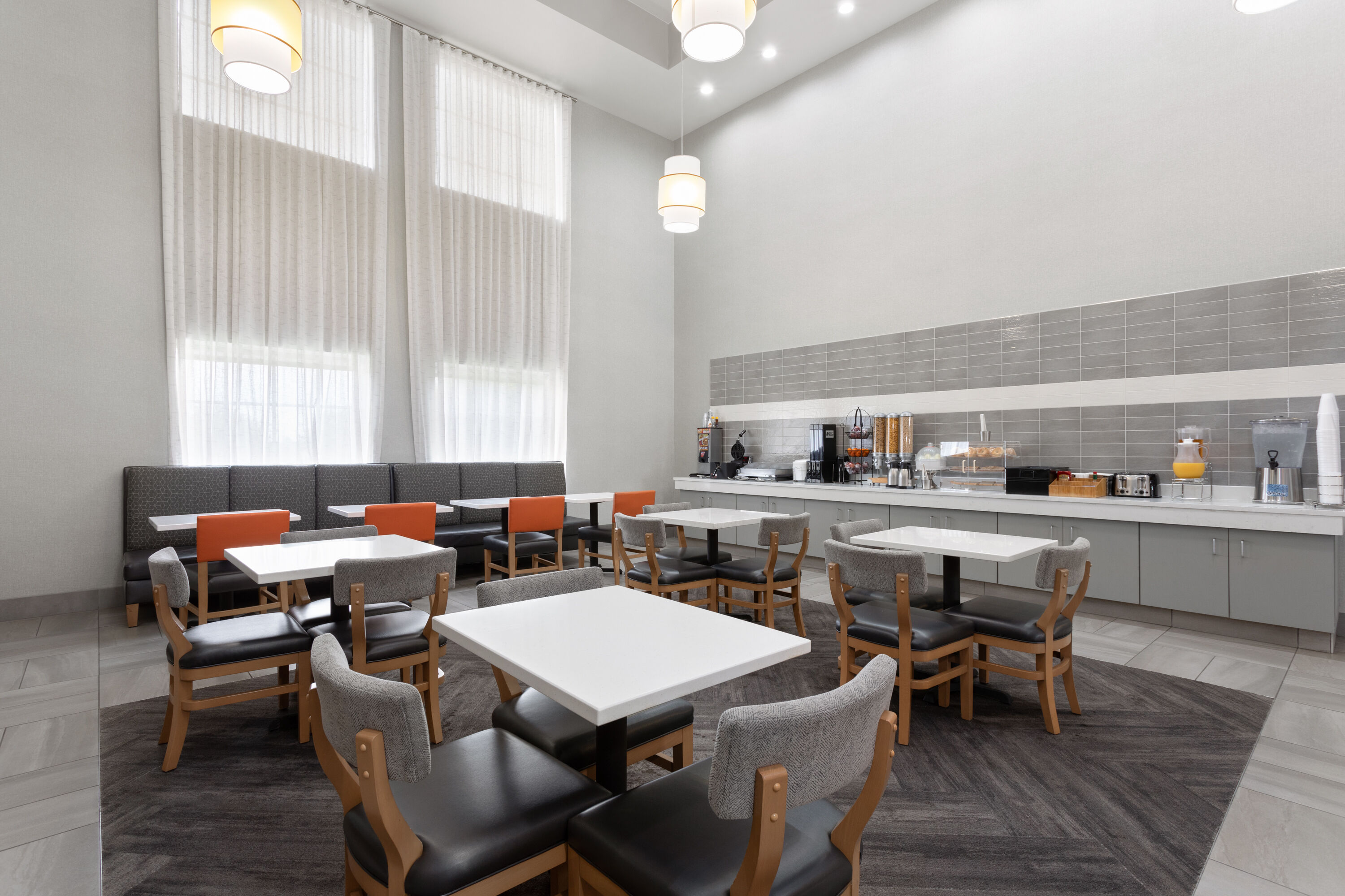 Free breakfast at La Quinta Inn & Suites by Wyndham Ft. Pierce in Fort Pierce, Florida