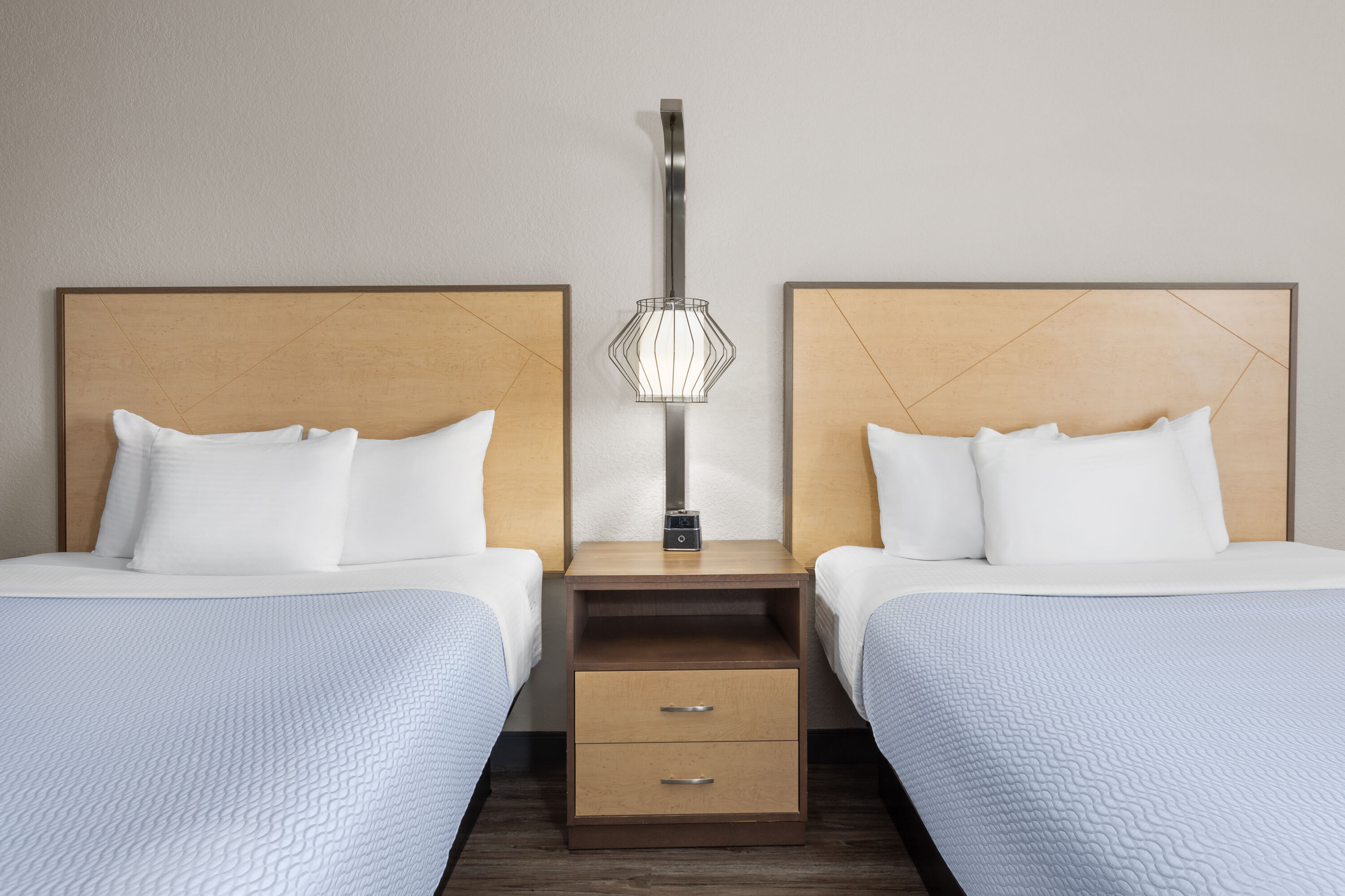 Guest room at the La Quinta Inn & Suites by Wyndham Ft. Pierce in Fort Pierce, Florida