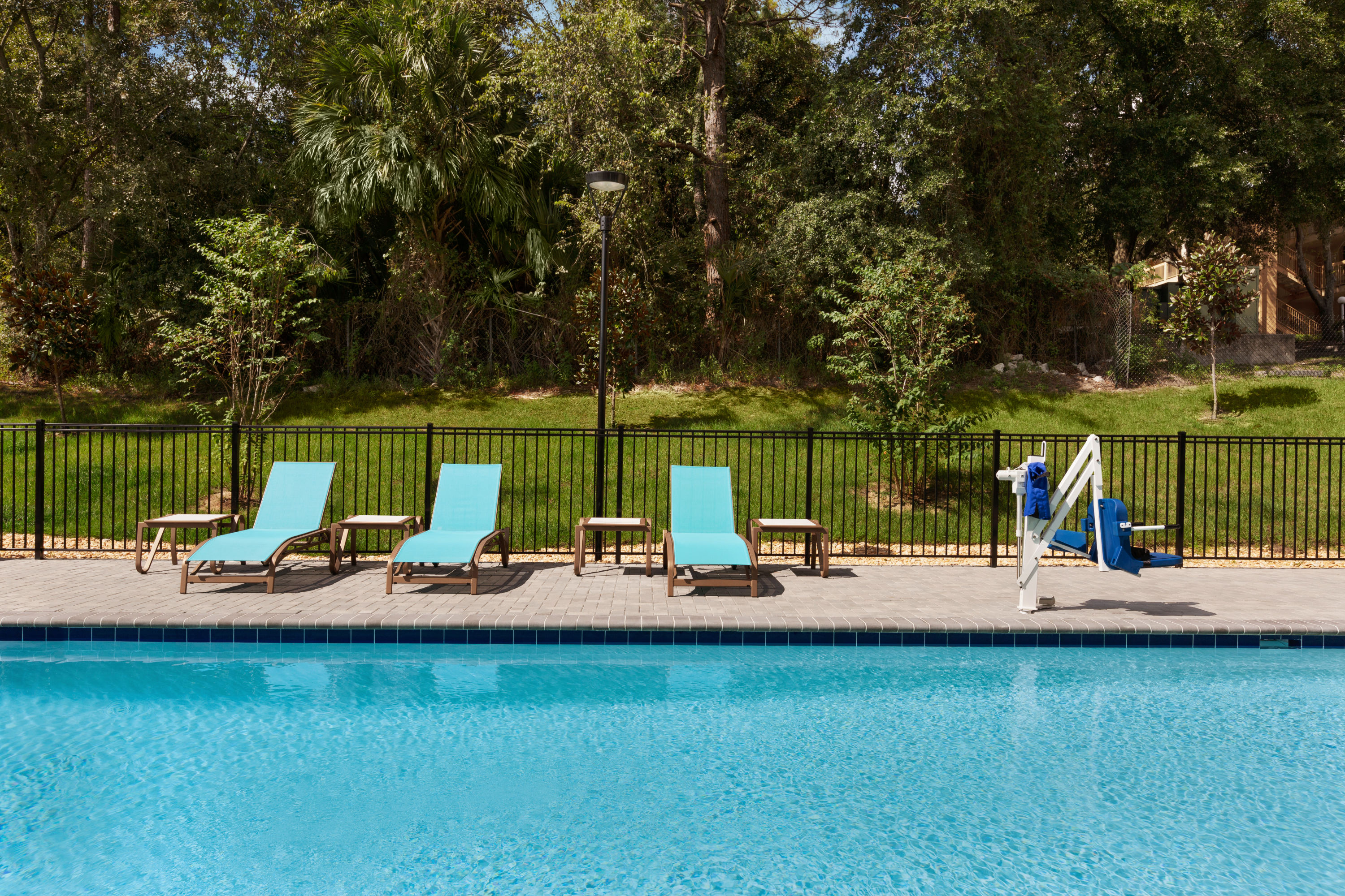 Family pool at the La Quinta by Wyndham Gainesville in Gainesville, Florida