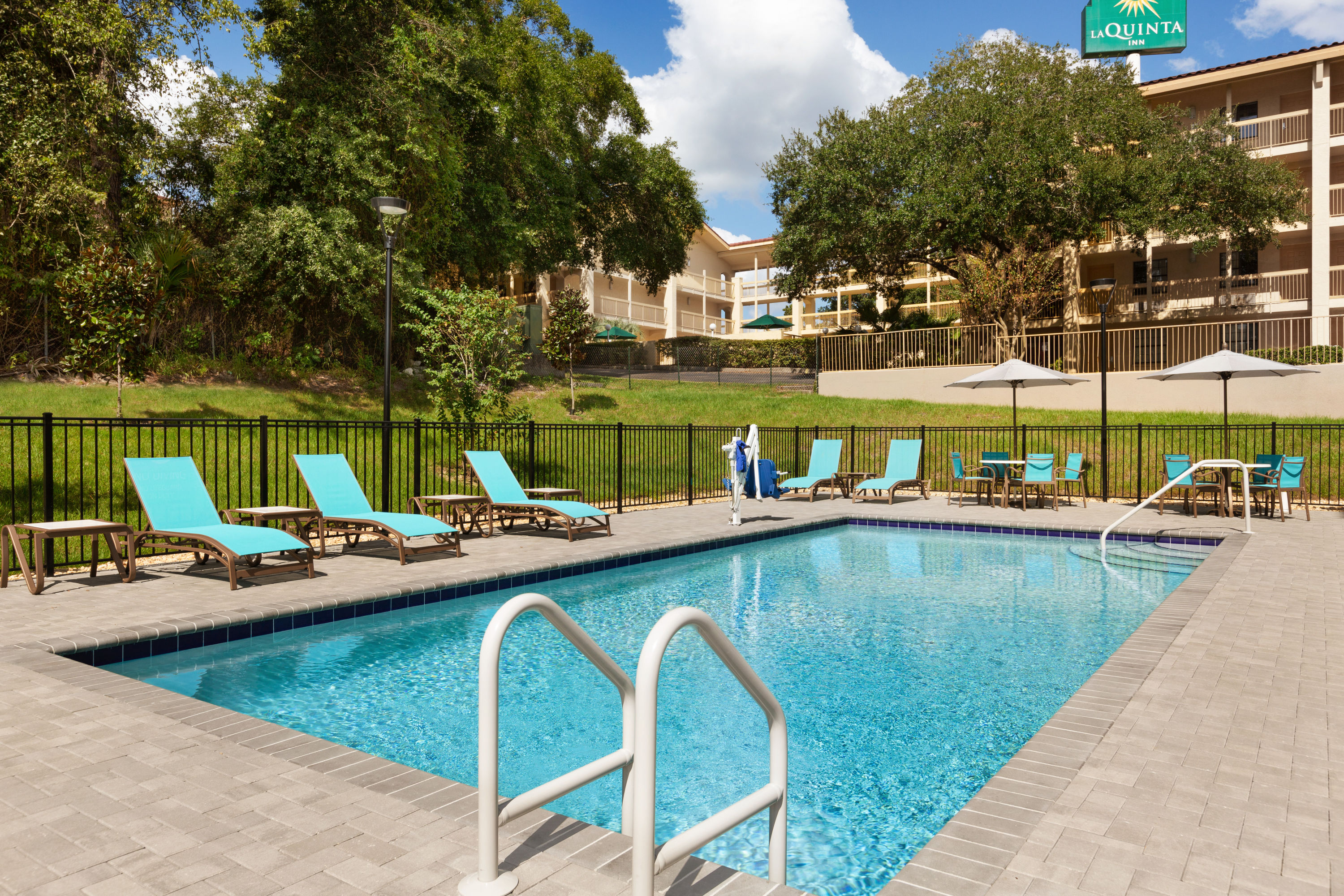 Family pool at the La Quinta by Wyndham Gainesville in Gainesville, Florida