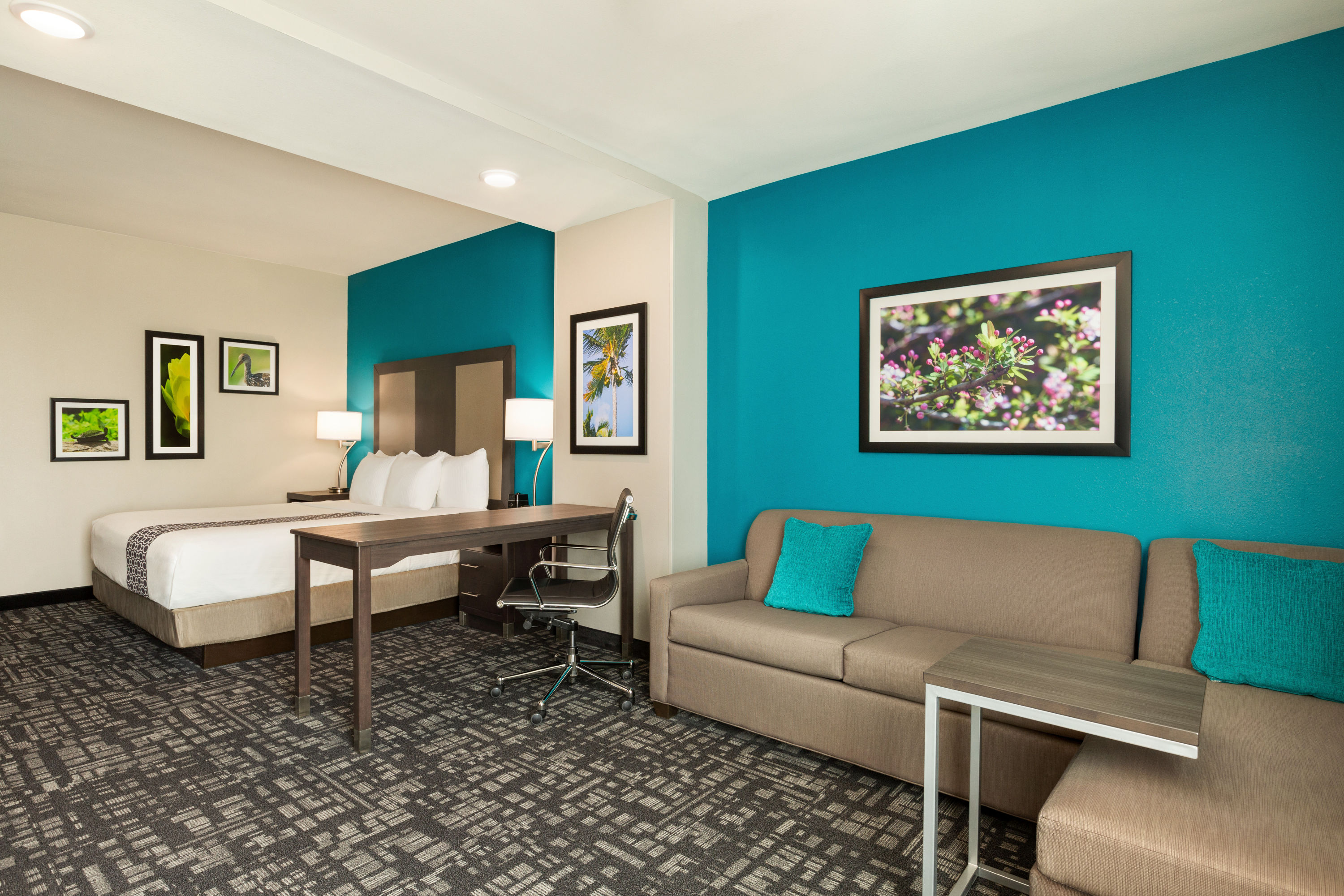 Guest room at the La Quinta by Wyndham Gainesville in Gainesville, Florida