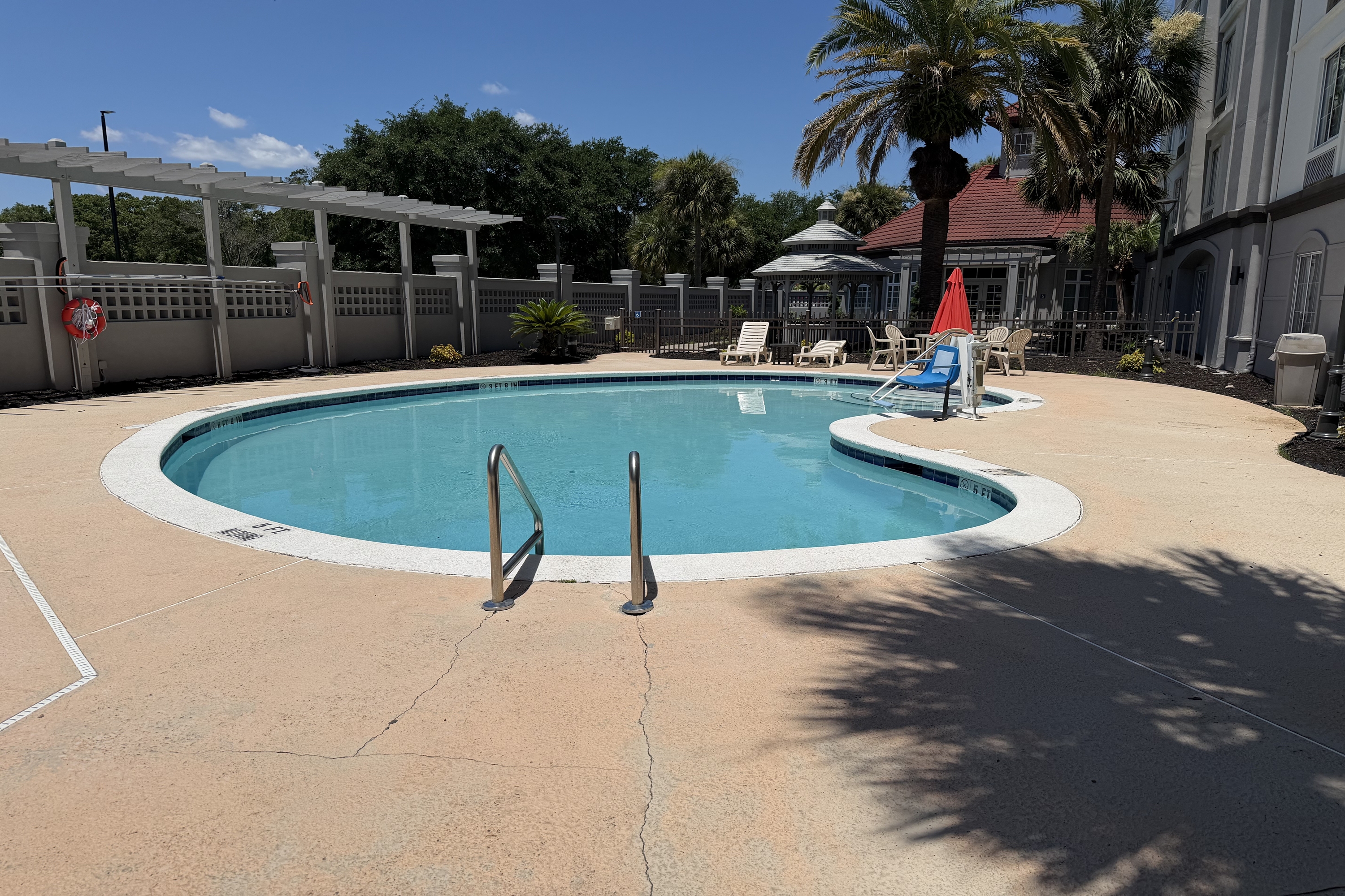 Pool at the La Quinta Inn & Suites by Wyndham Jacksonville Butler Blvd in Jacksonville, Florida