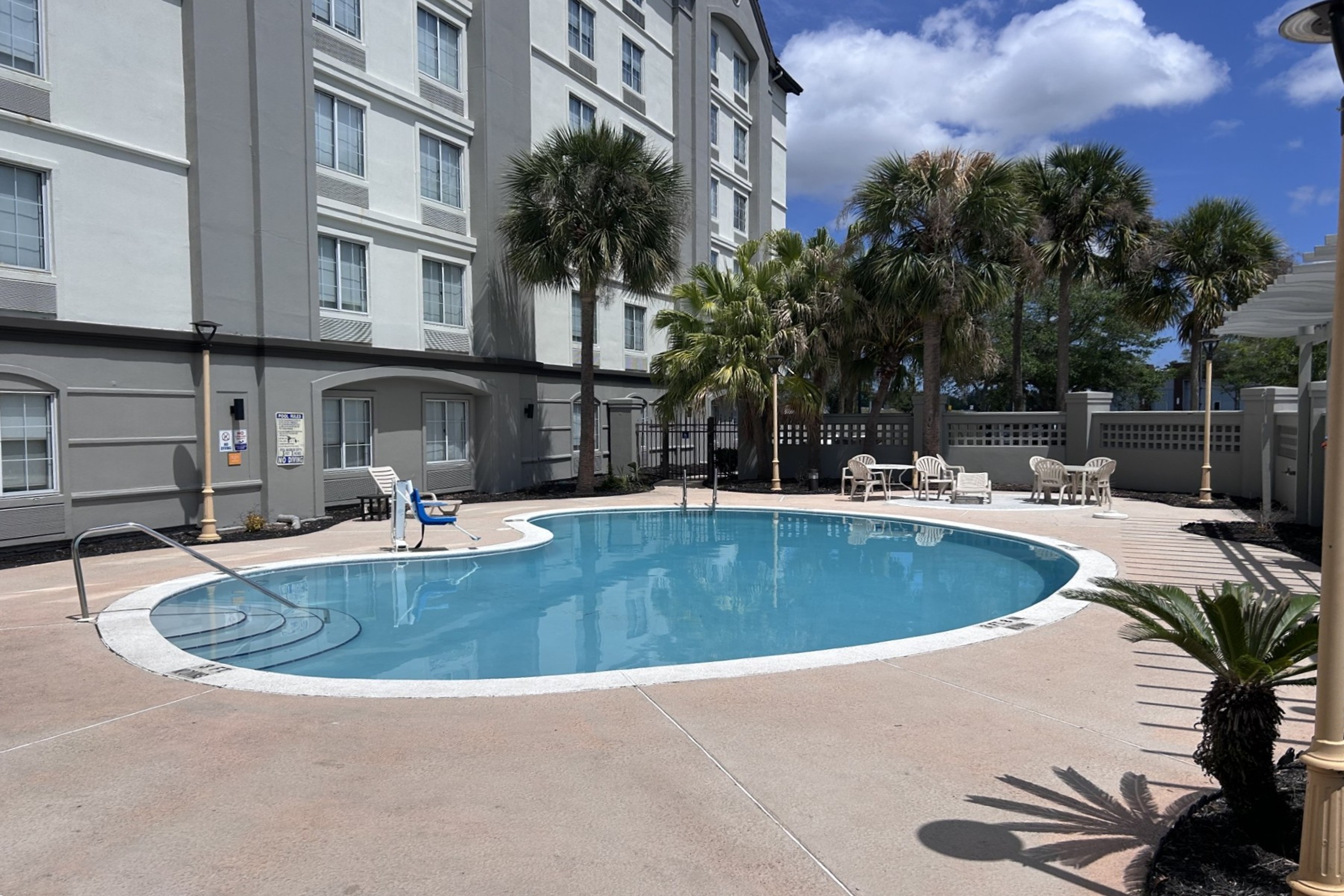 Pool at the La Quinta Inn & Suites by Wyndham Jacksonville Butler Blvd in Jacksonville, Florida