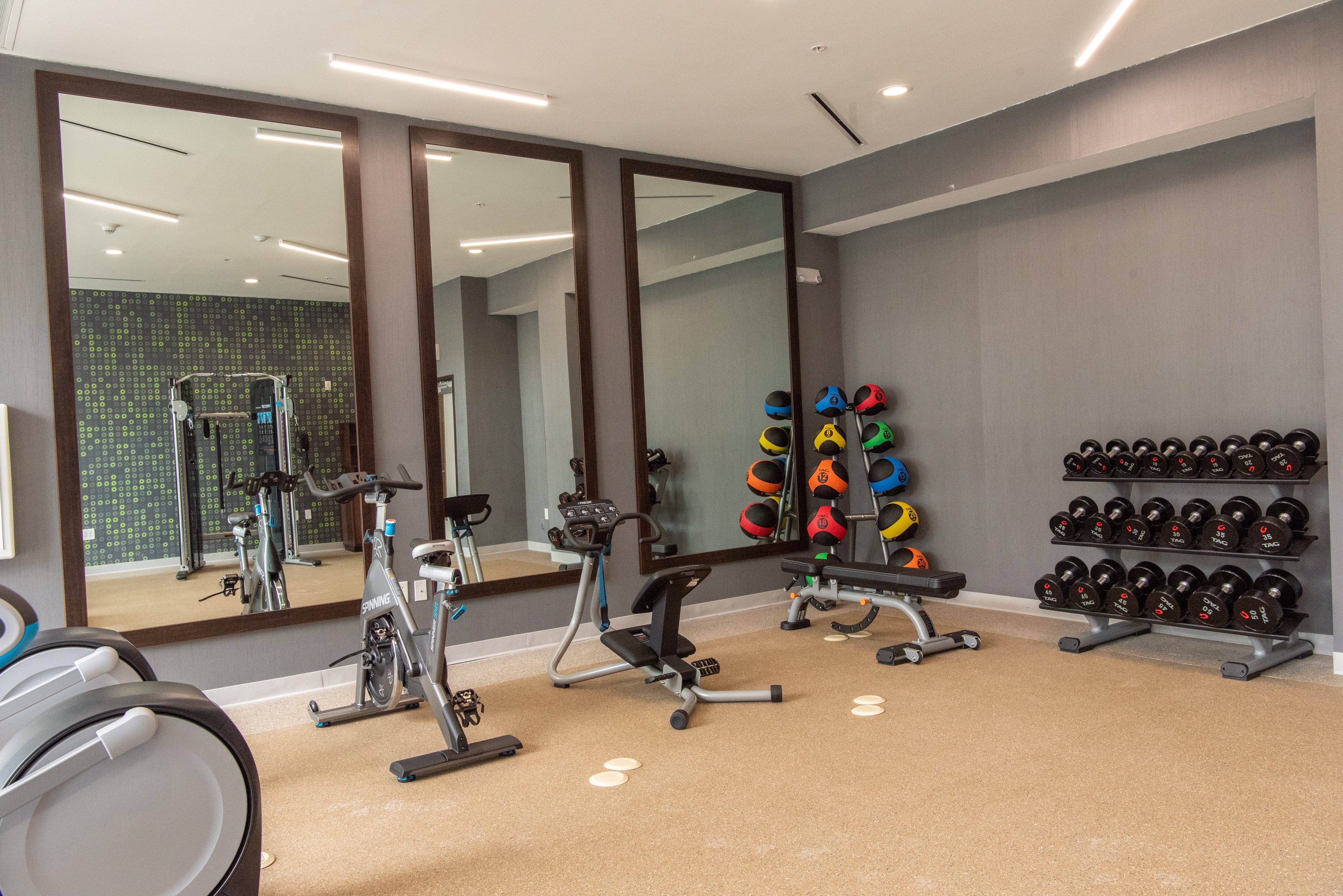 Fitness room at La Quinta Inn & Suites by Wyndham Lake City in Lake City, Florida