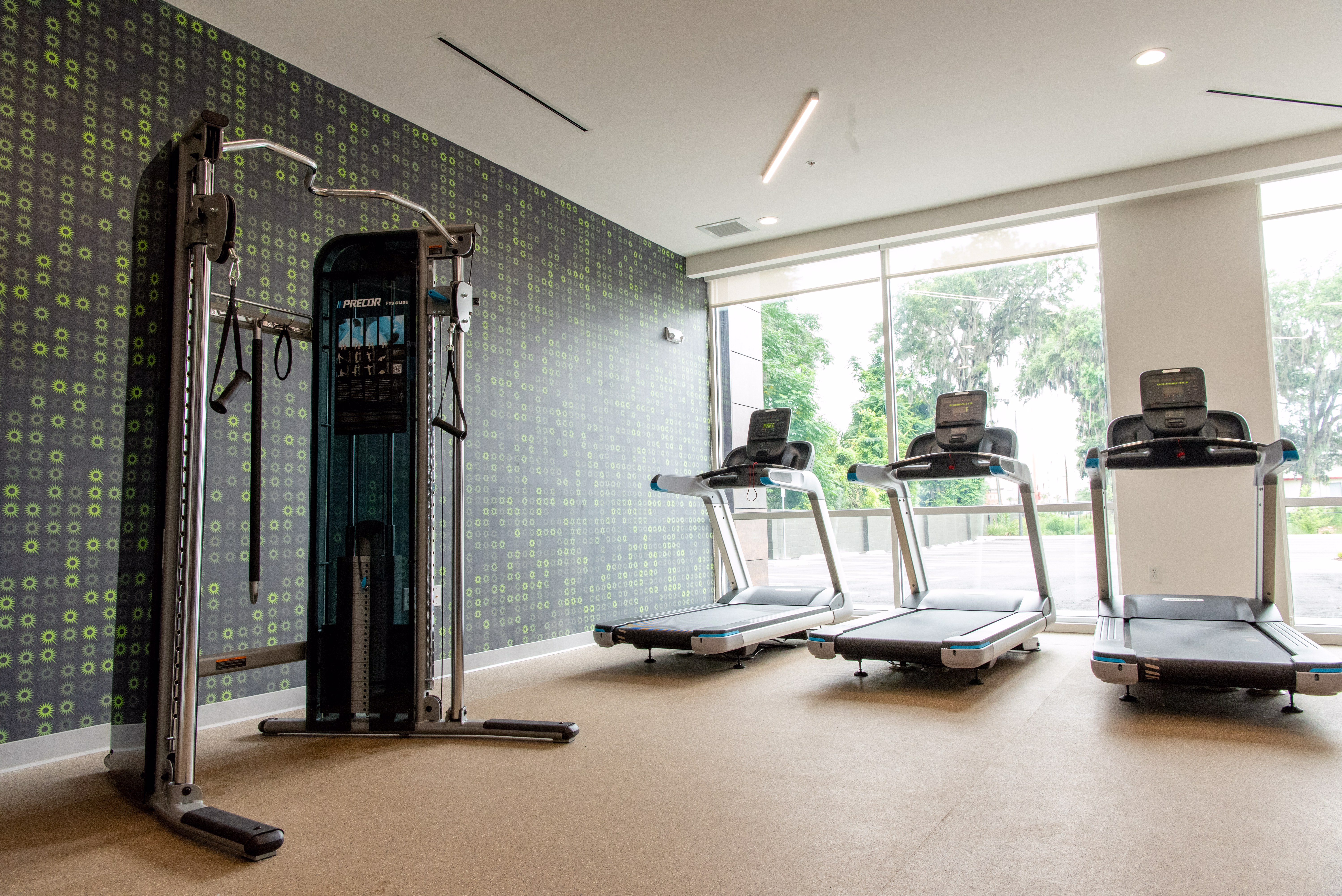 Fitness room at La Quinta Inn & Suites by Wyndham Lake City in Lake City, Florida