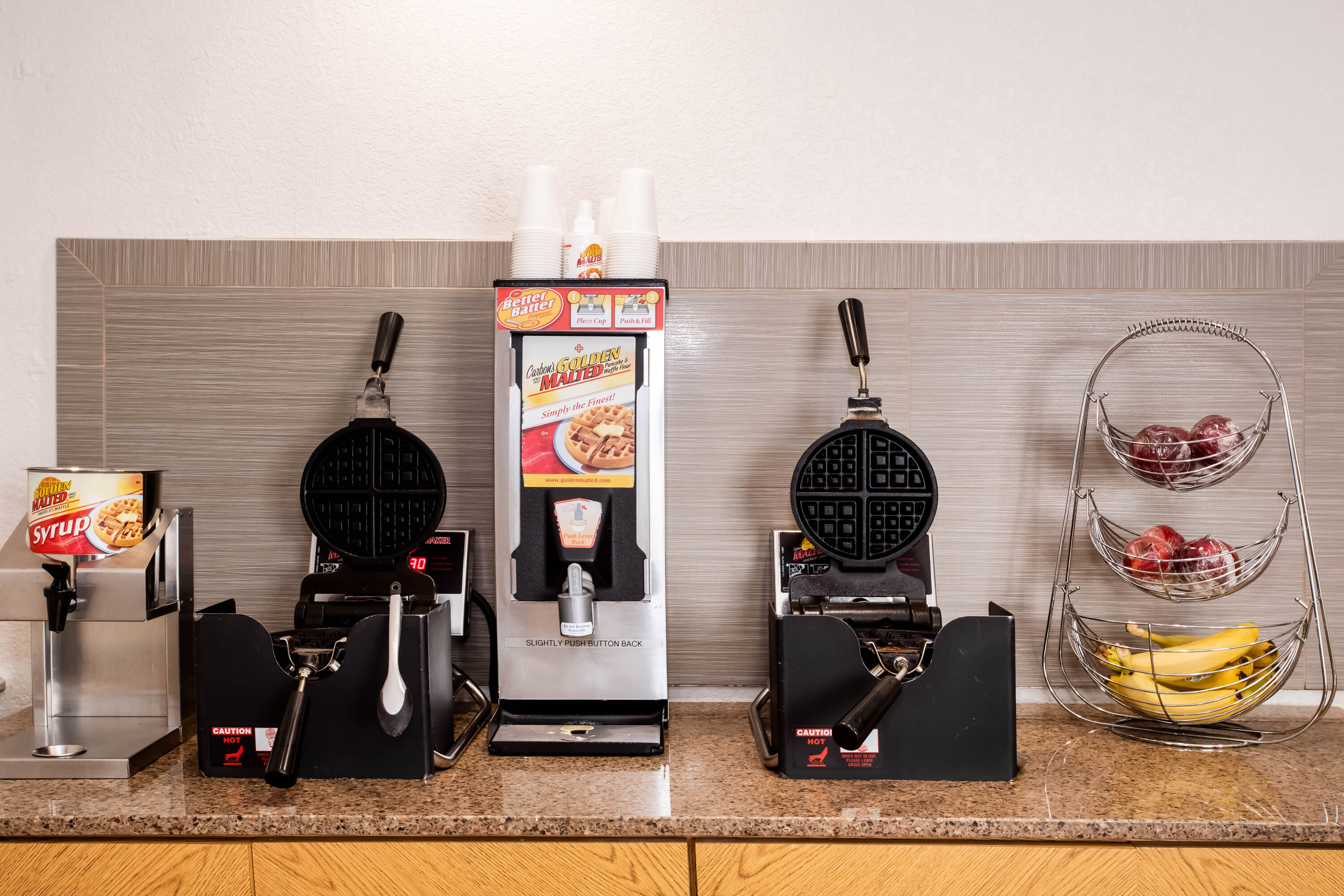 Free breakfast at La Quinta Inn & Suites by Wyndham Melbourne Viera in Melbourne, Florida