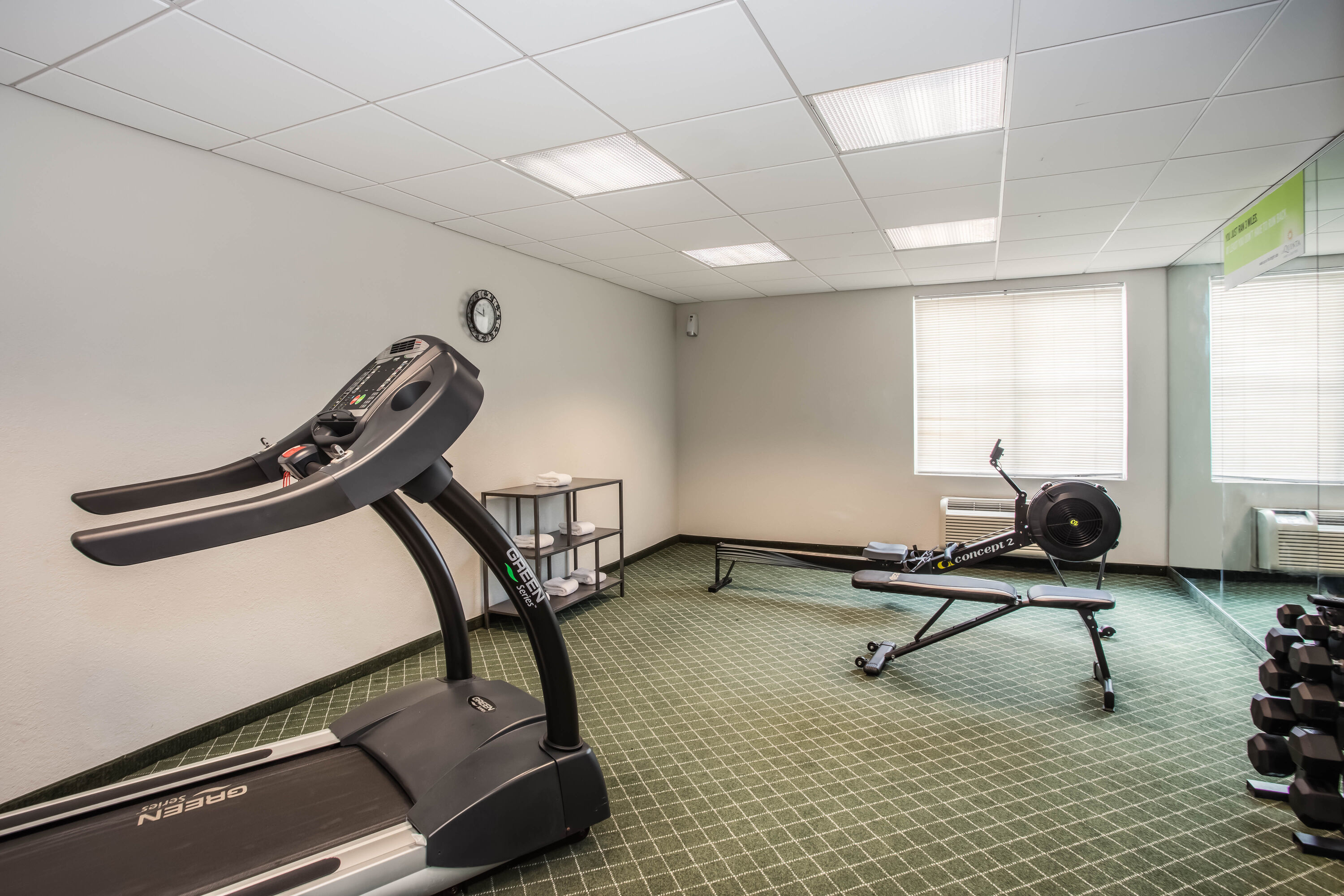Fitness room at La Quinta Inn & Suites by Wyndham Melbourne Viera in Melbourne, Florida