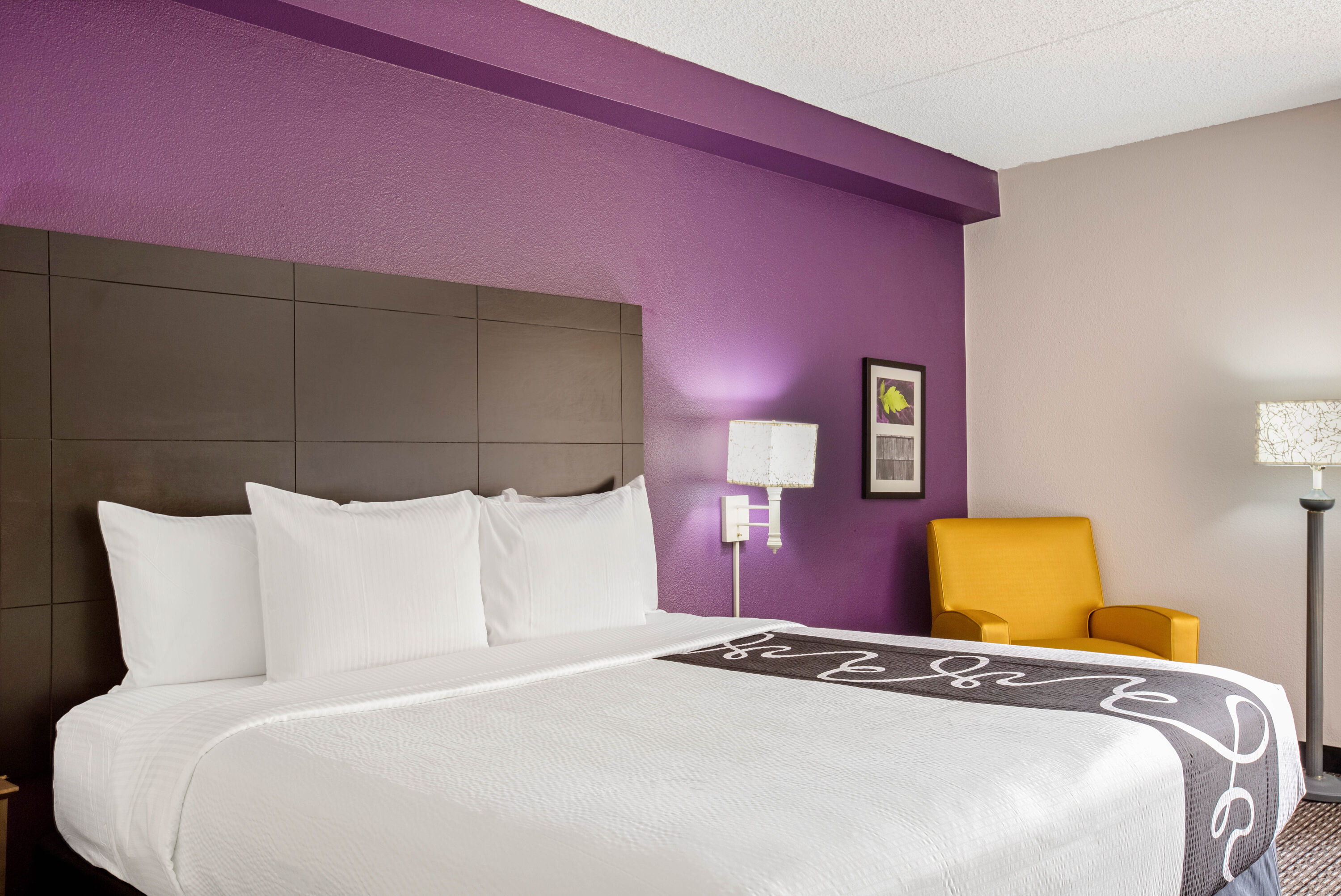 Guest room at the La Quinta Inn & Suites by Wyndham Miami Airport East in Miami, Florida