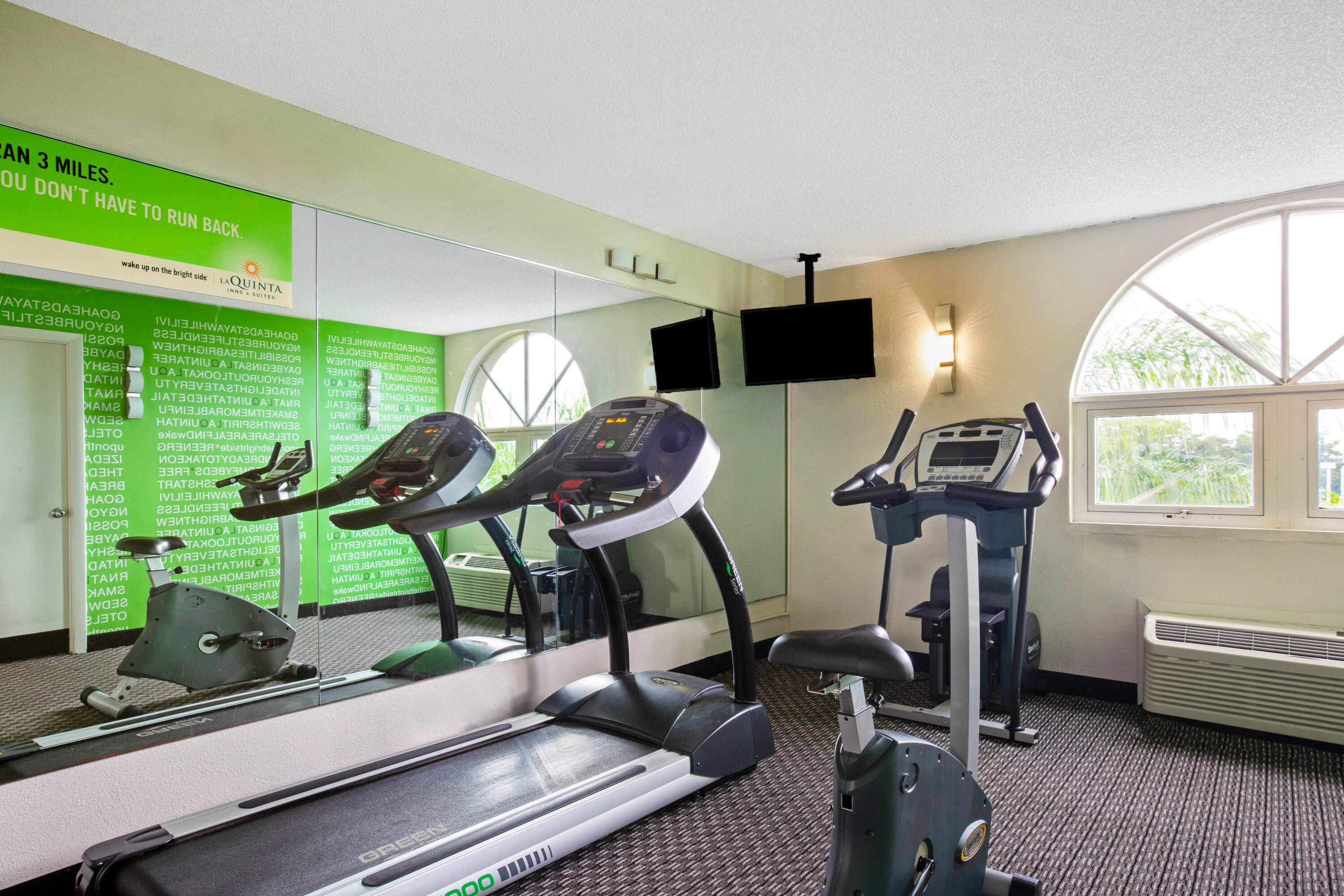 Fitness room at La Quinta Inn & Suites by Wyndham Miami Lakes in Miami, Florida