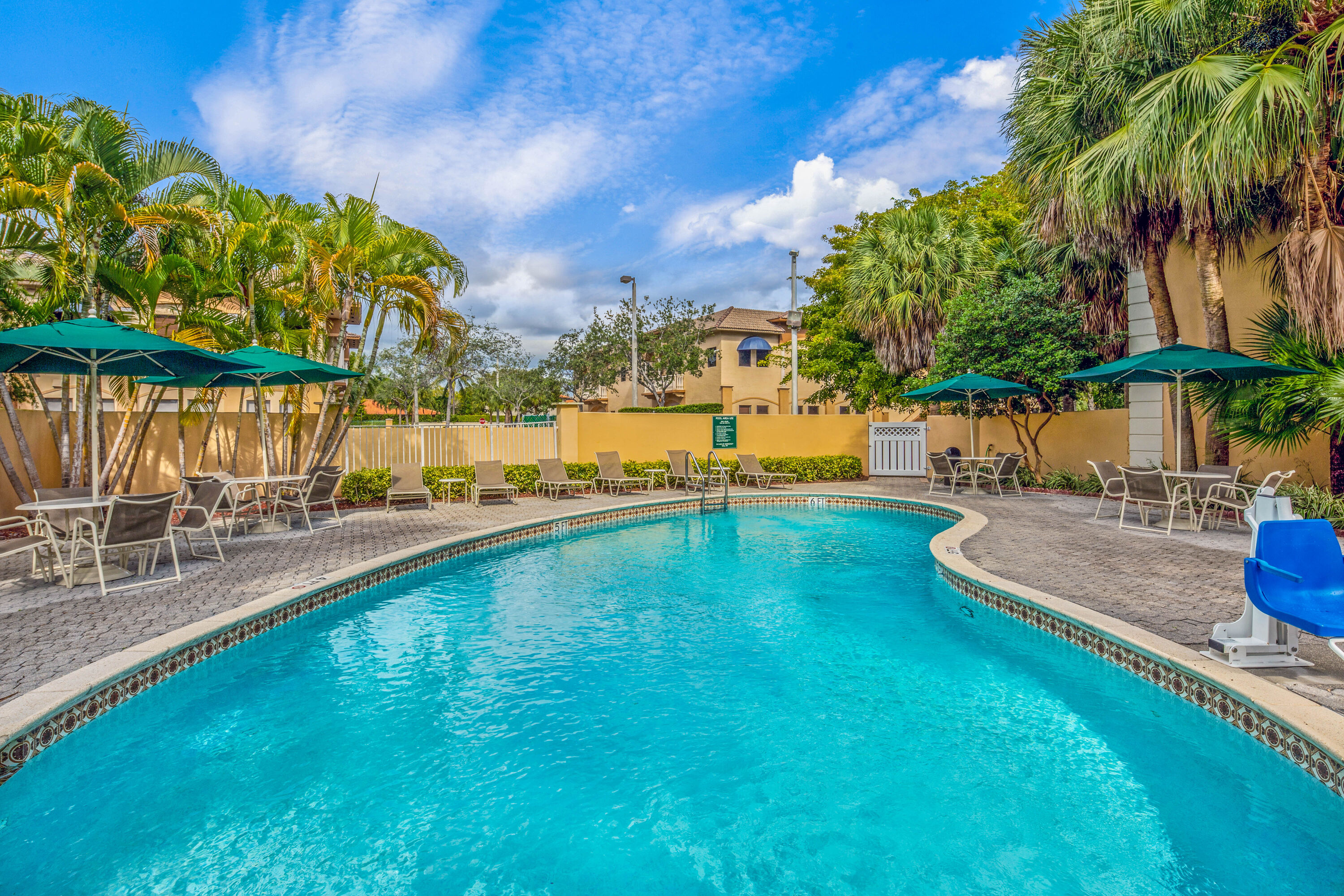 Pool at the La Quinta Inn & Suites by Wyndham Miami Lakes in Miami, Florida