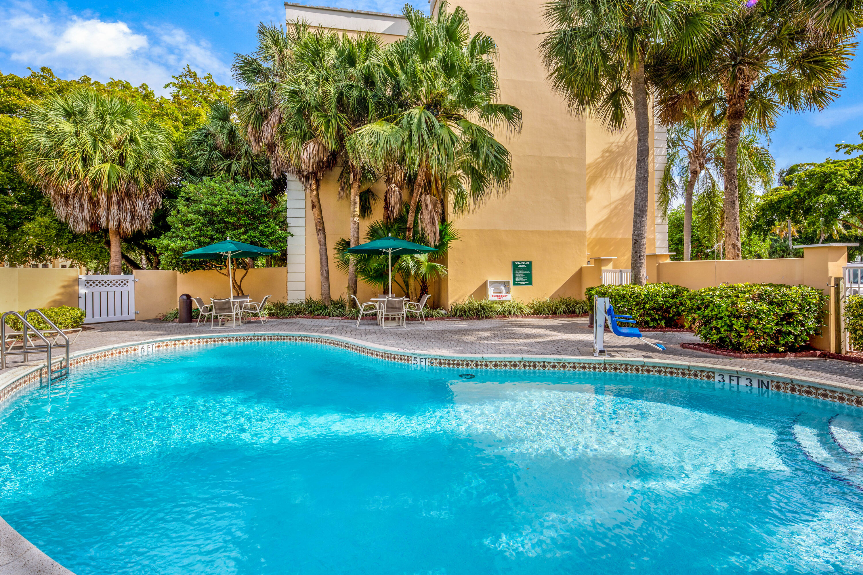 Pool at the La Quinta Inn & Suites by Wyndham Miami Lakes in Miami, Florida