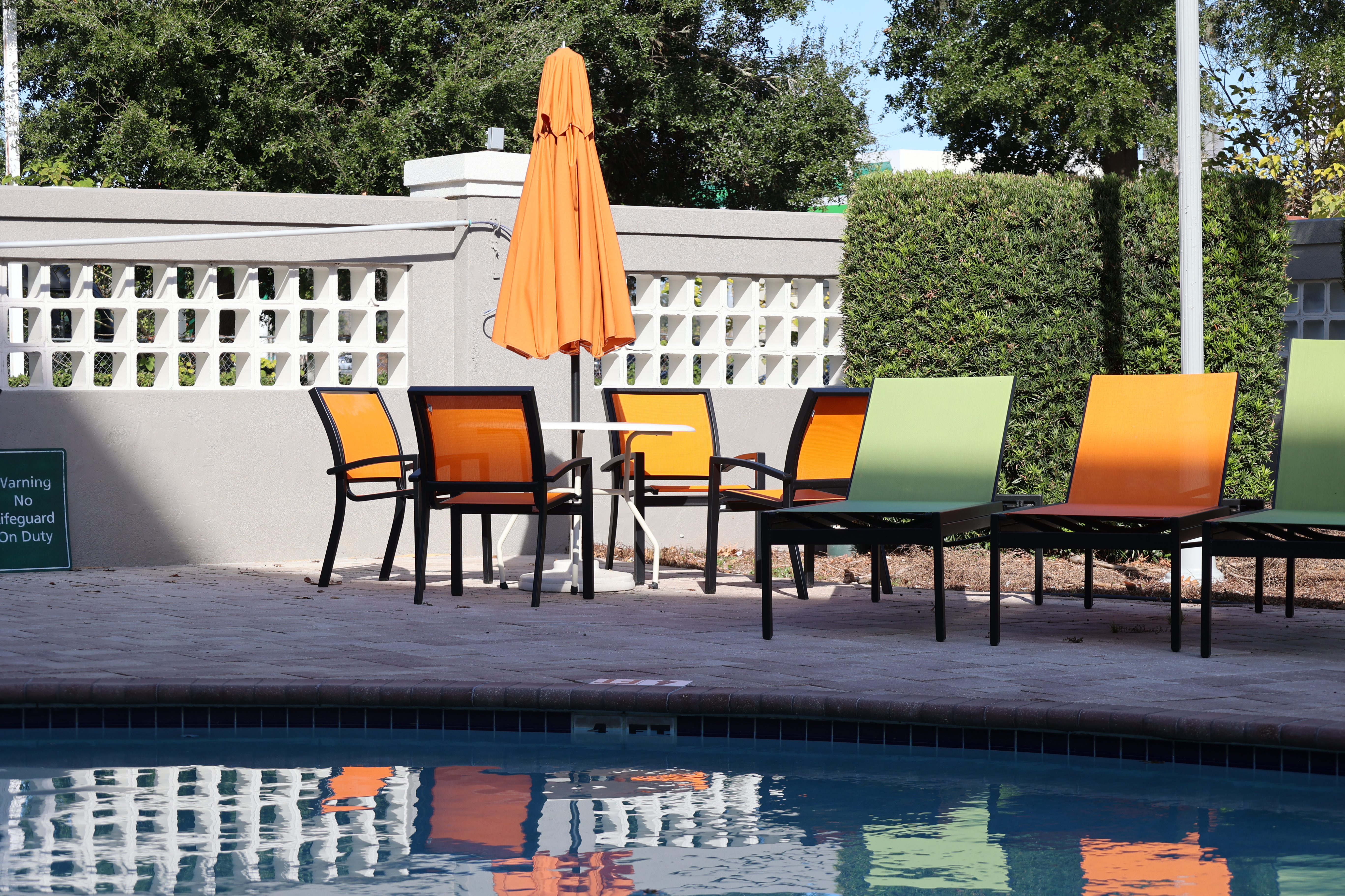 Pool at the La Quinta Inn & Suites by Wyndham Ocala in Ocala, Florida