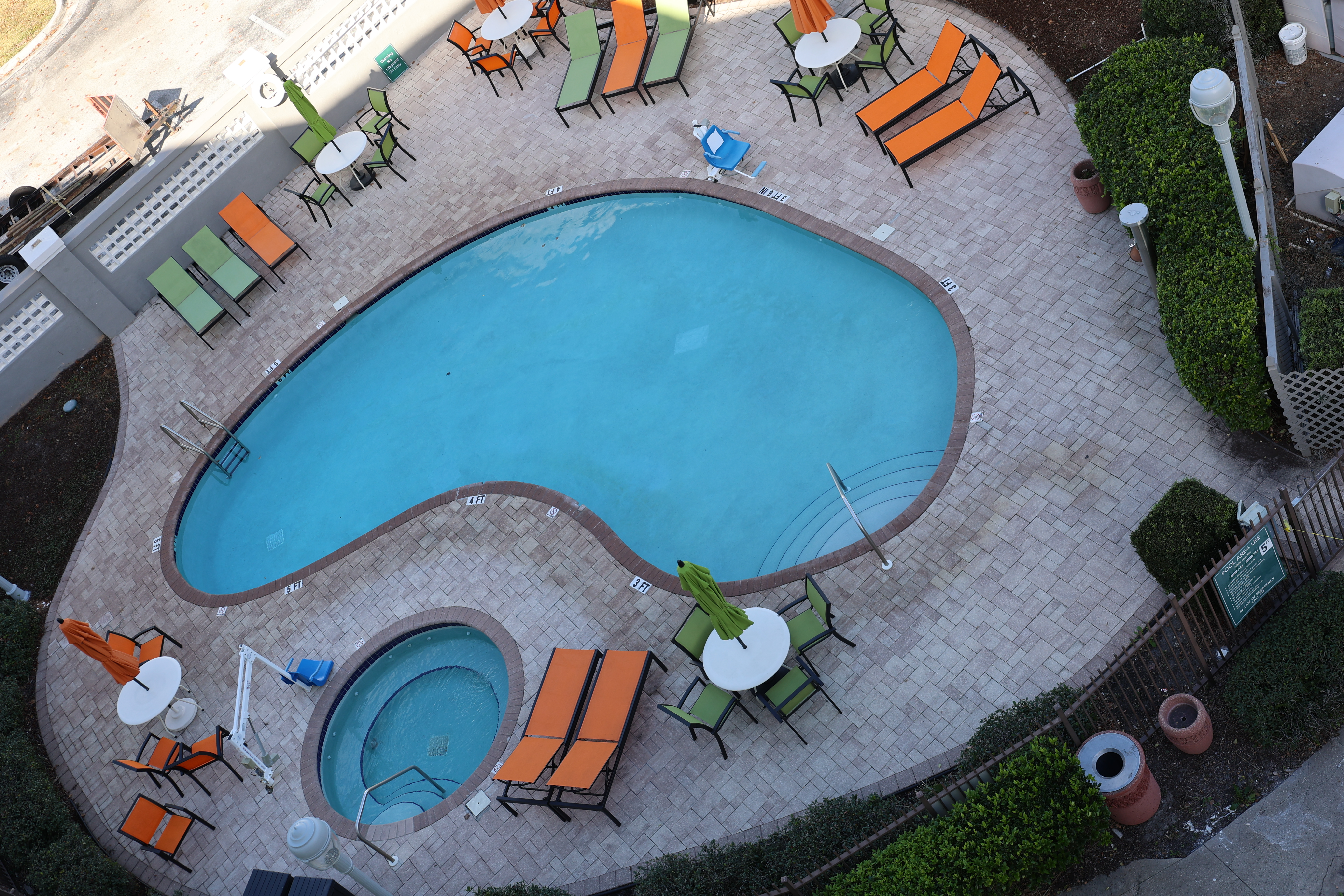 Pool at the La Quinta Inn & Suites by Wyndham Ocala in Ocala, Florida