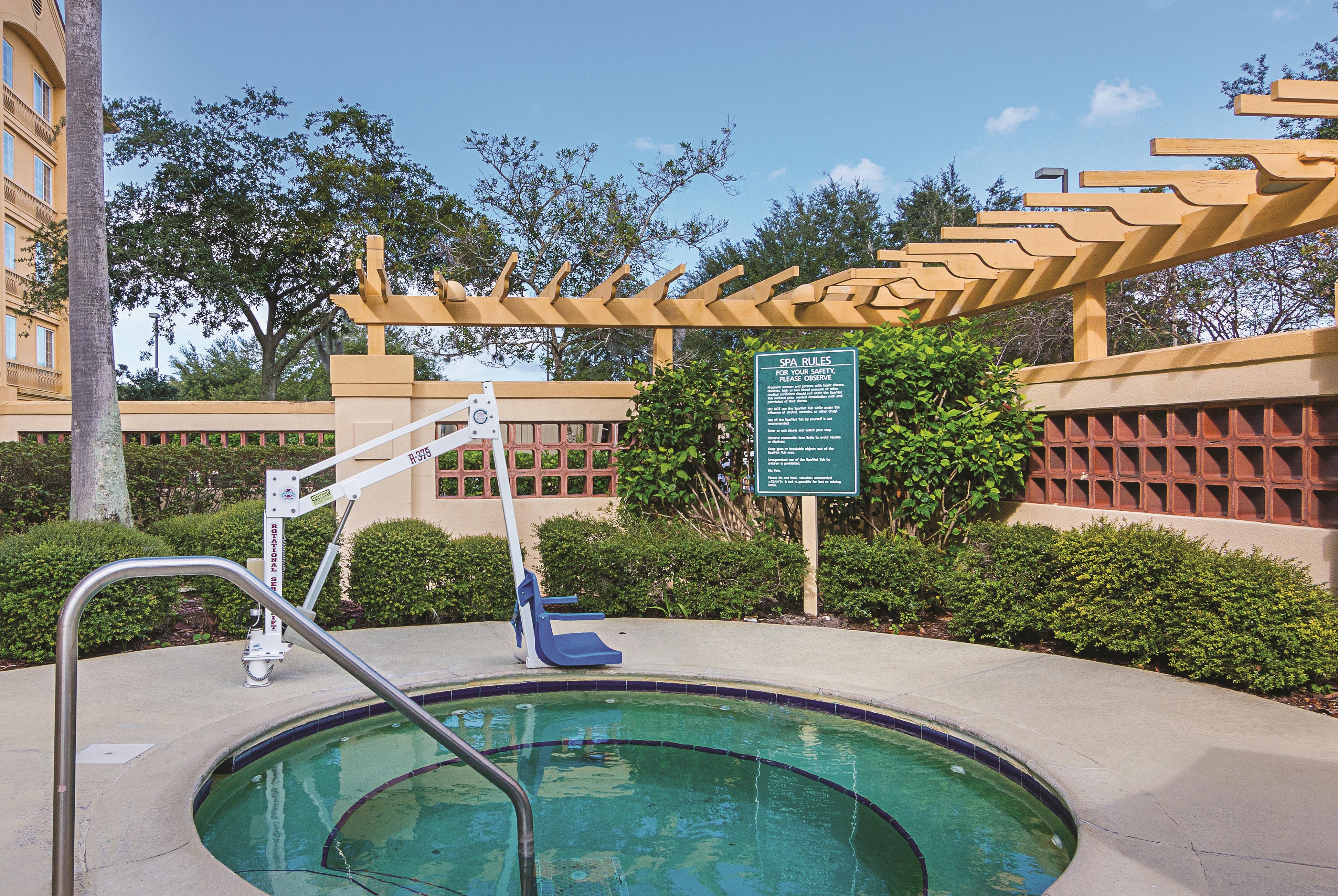 Pool at the La Quinta Inn & Suites by Wyndham Orlando Airport in Orlando, Florida