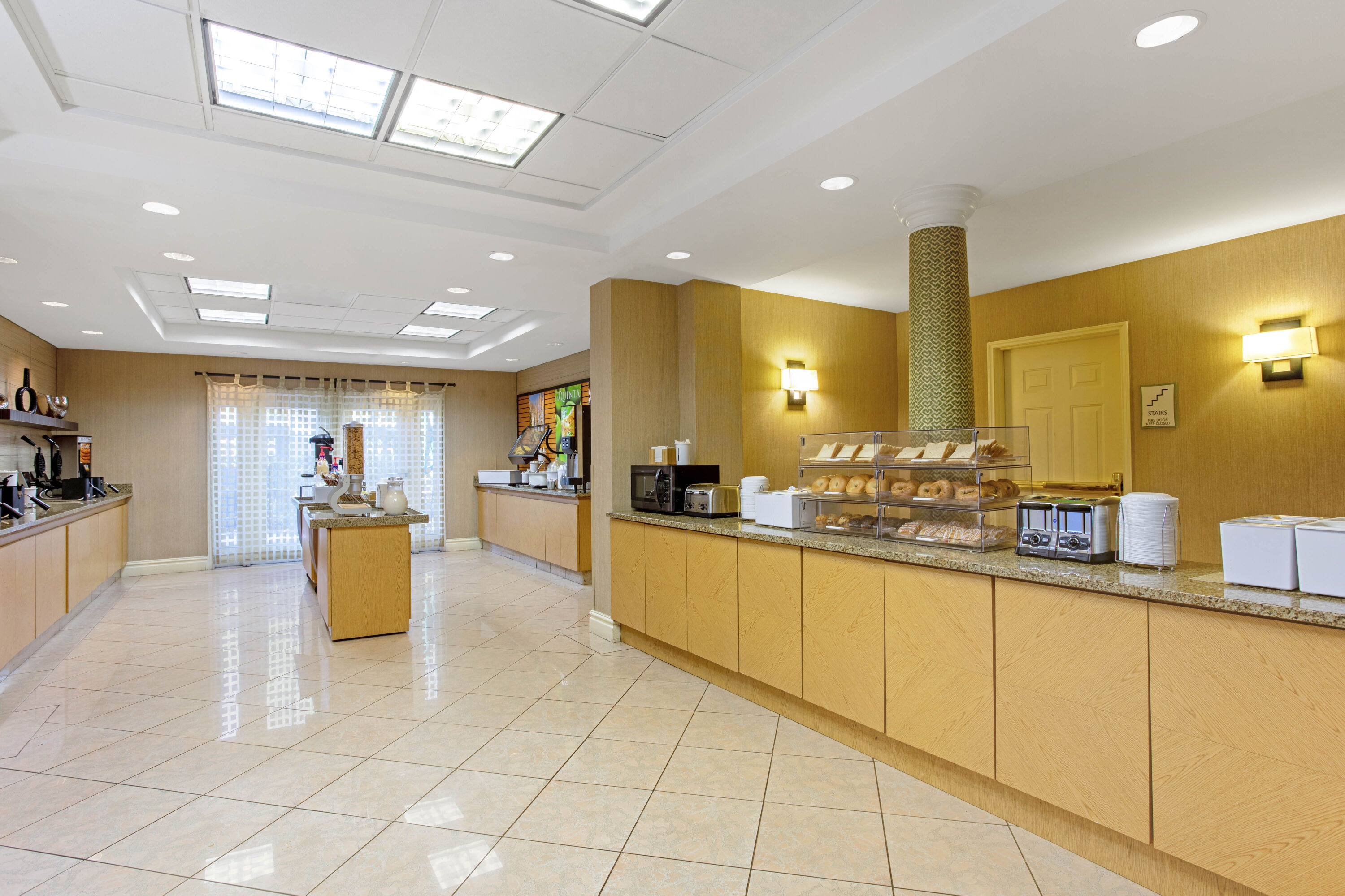 Free breakfast at La Quinta Inn & Suites by Wyndham Orlando I Drive/Conv Ctr in Orlando, Florida