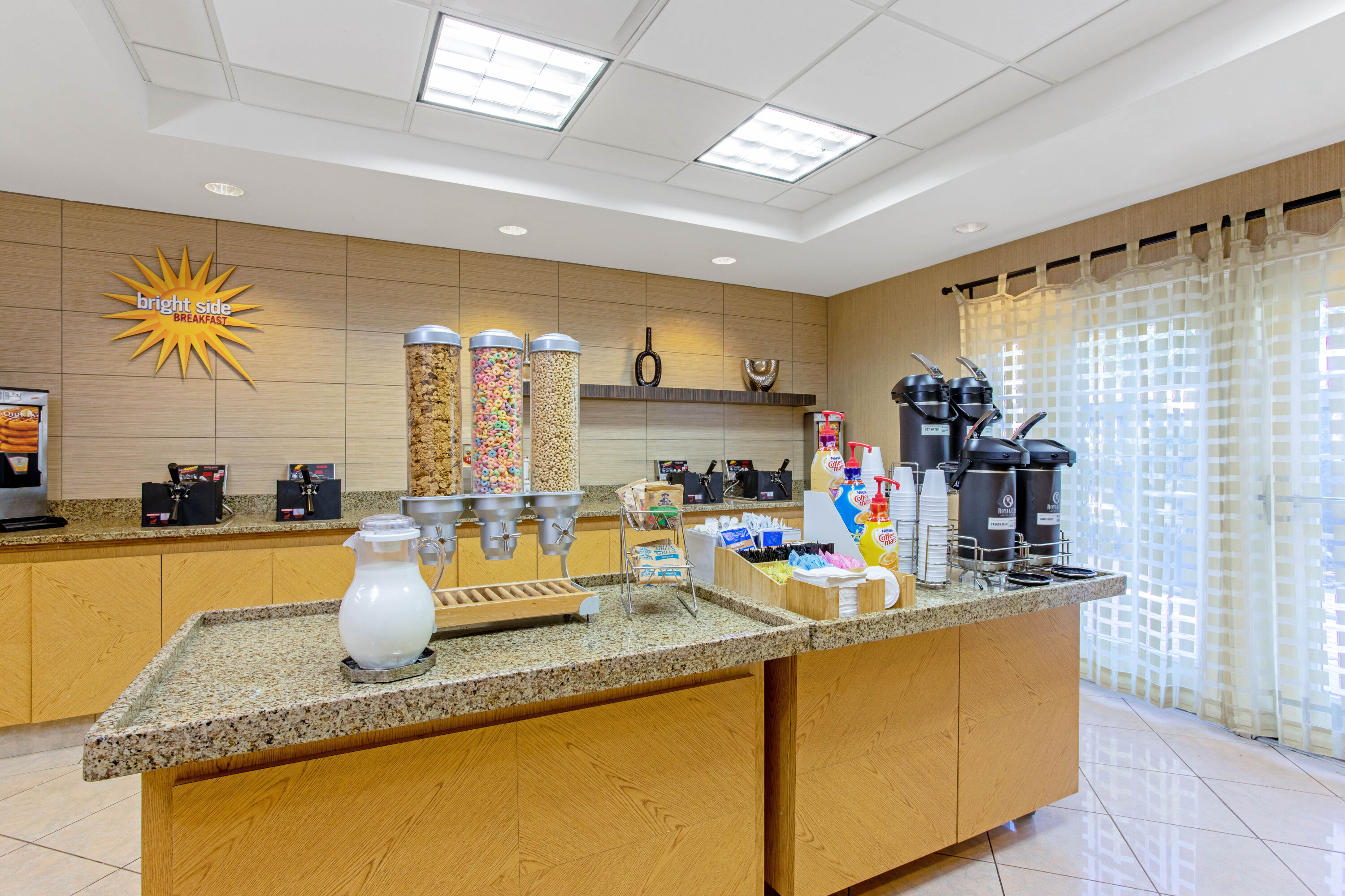 Free breakfast at La Quinta Inn & Suites by Wyndham Orlando I Drive/Conv Ctr in Orlando, Florida