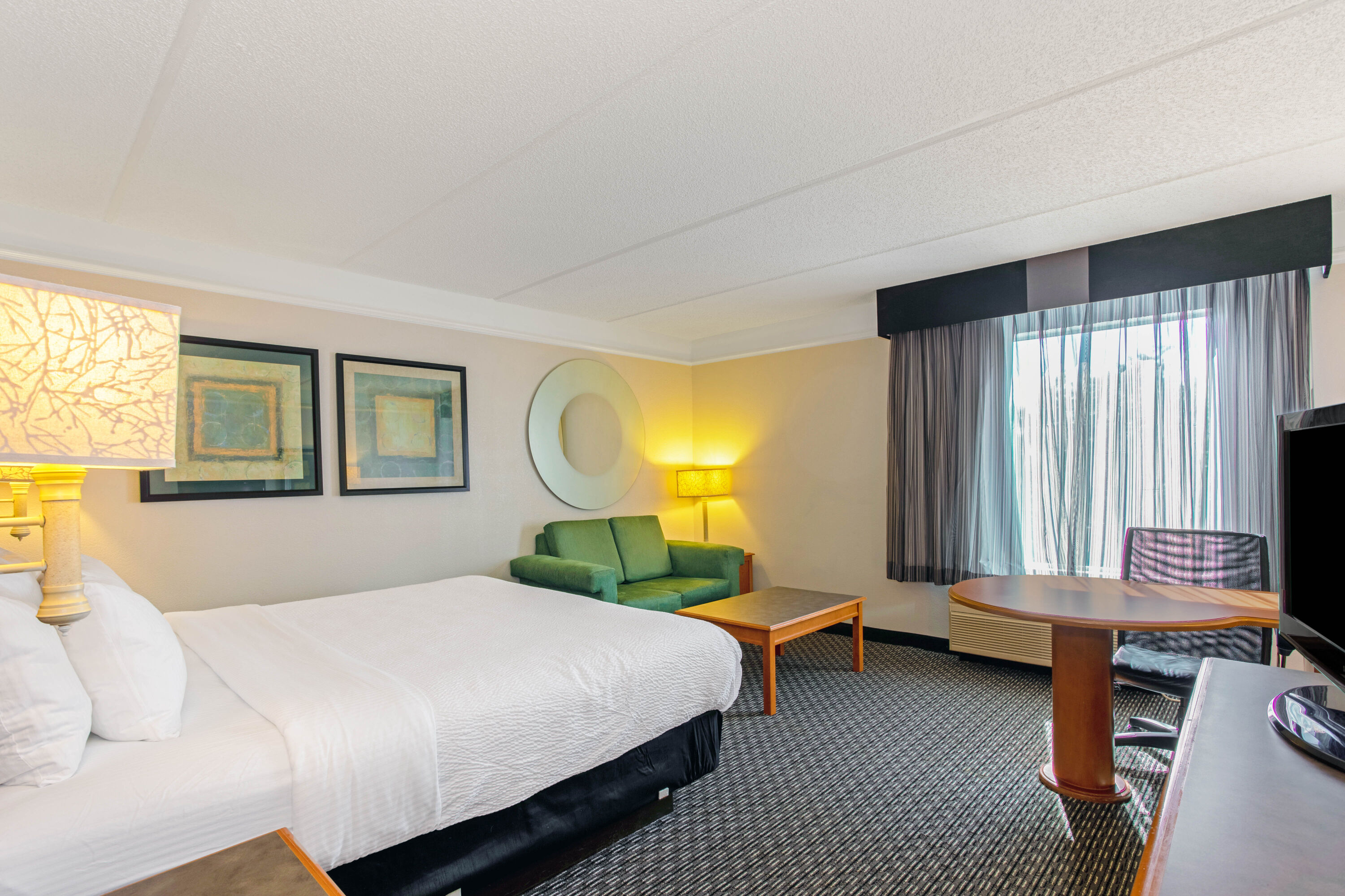 Guest room at the La Quinta Inn & Suites by Wyndham Orlando I Drive/Conv Ctr in Orlando, Florida