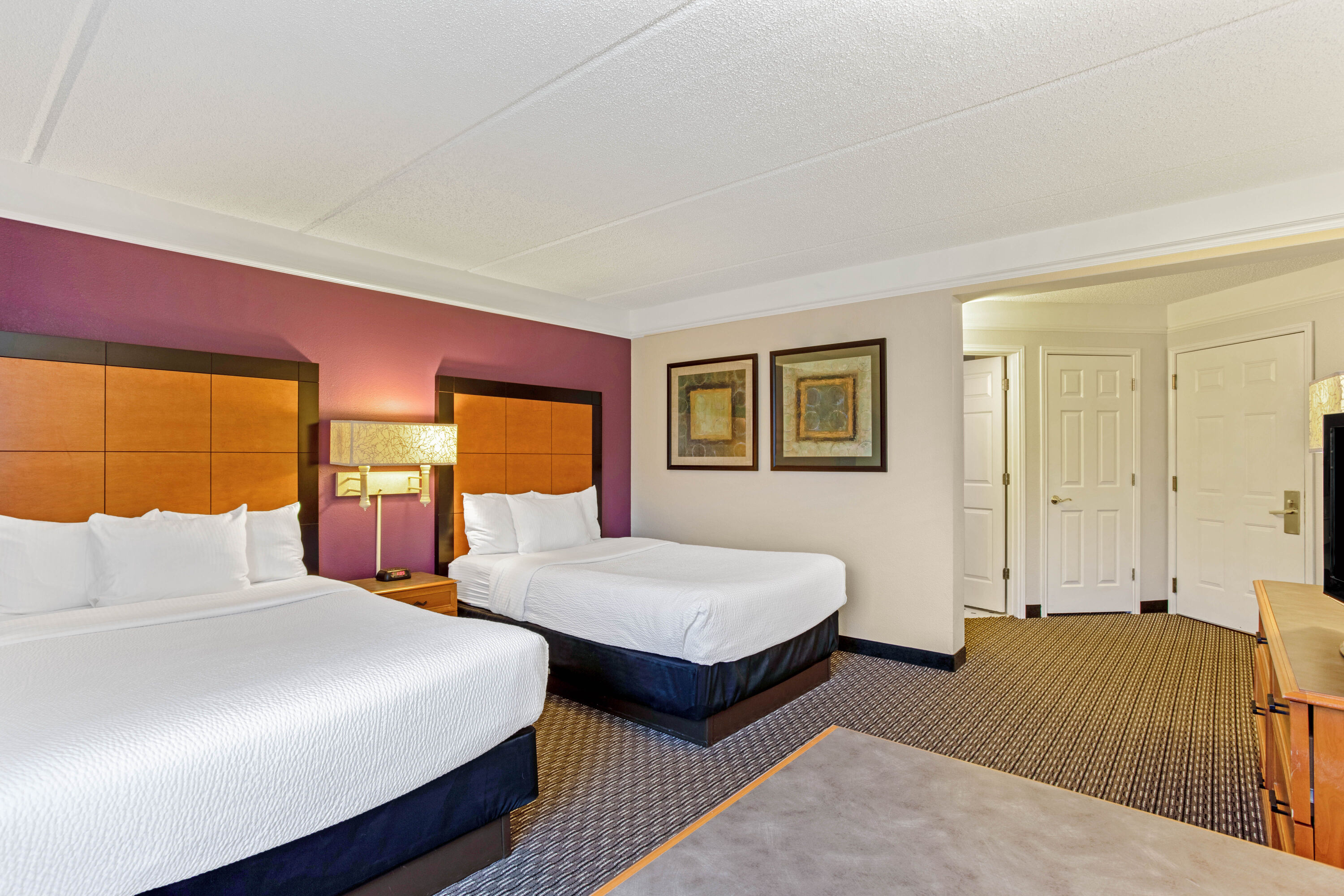 Guest room at the La Quinta Inn & Suites by Wyndham Orlando I Drive/Conv Ctr in Orlando, Florida