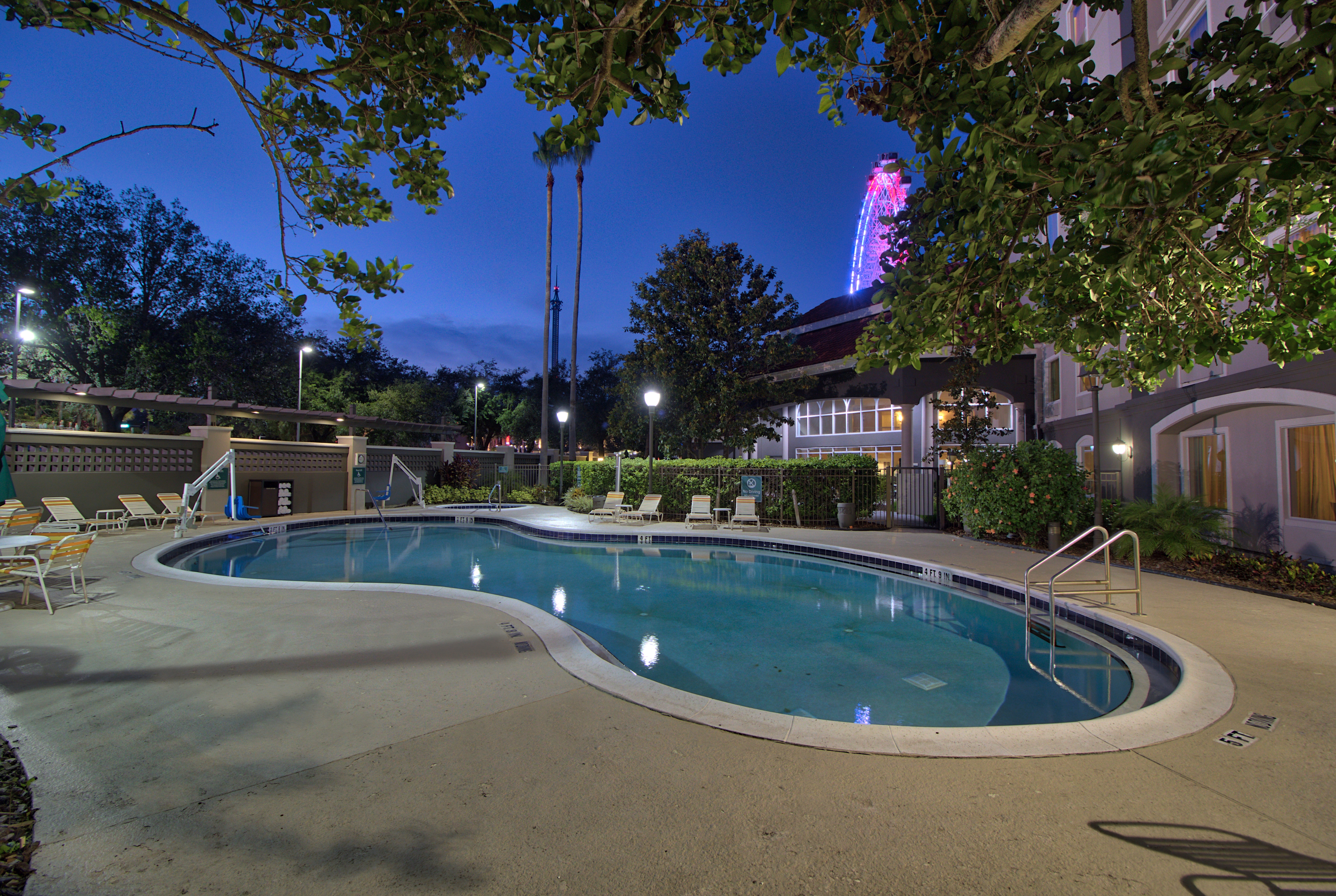 Pool at the La Quinta Inn & Suites by Wyndham Orlando I Drive/Conv Ctr in Orlando, Florida