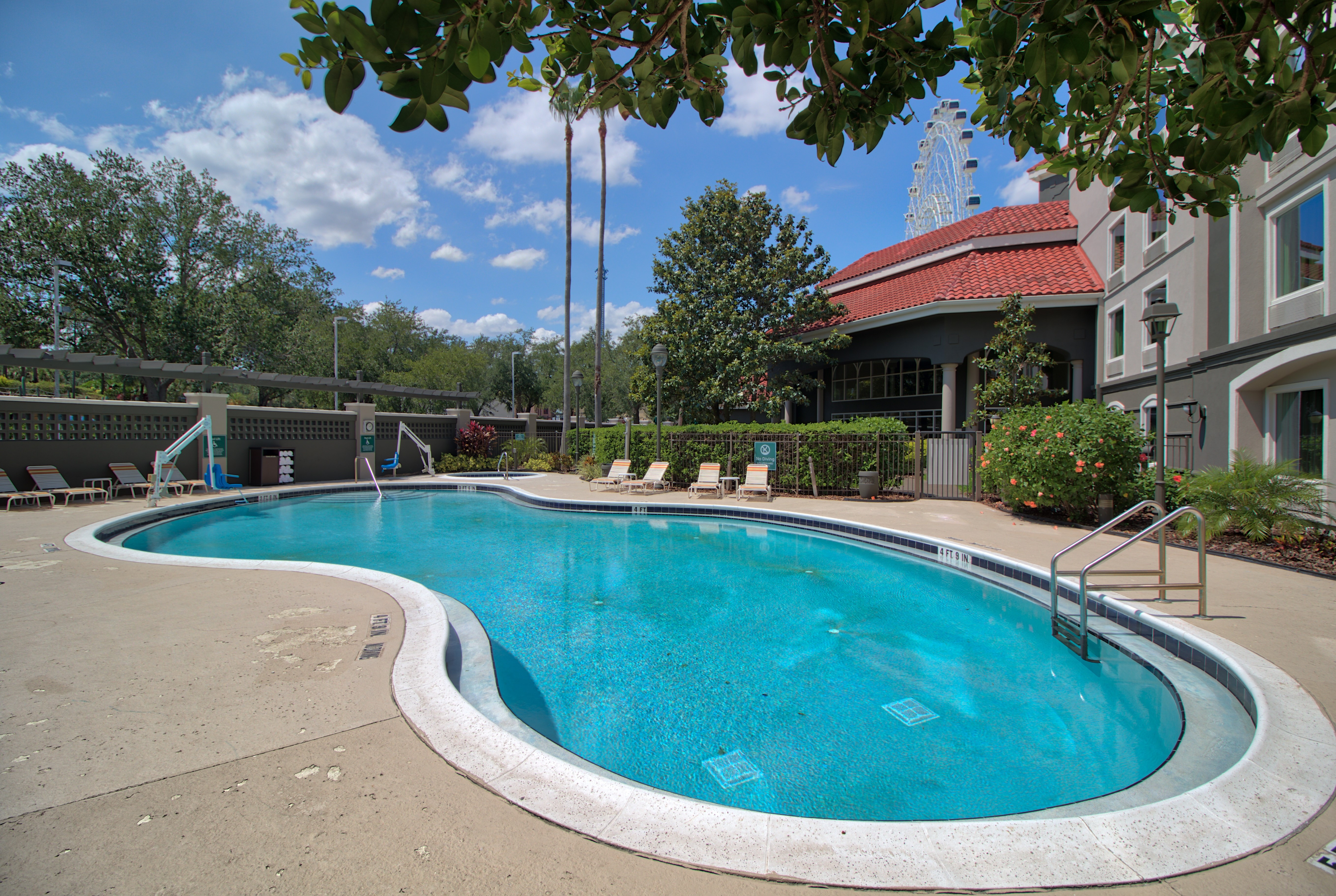 Pool at the La Quinta Inn & Suites by Wyndham Orlando I Drive/Conv Ctr in Orlando, Florida