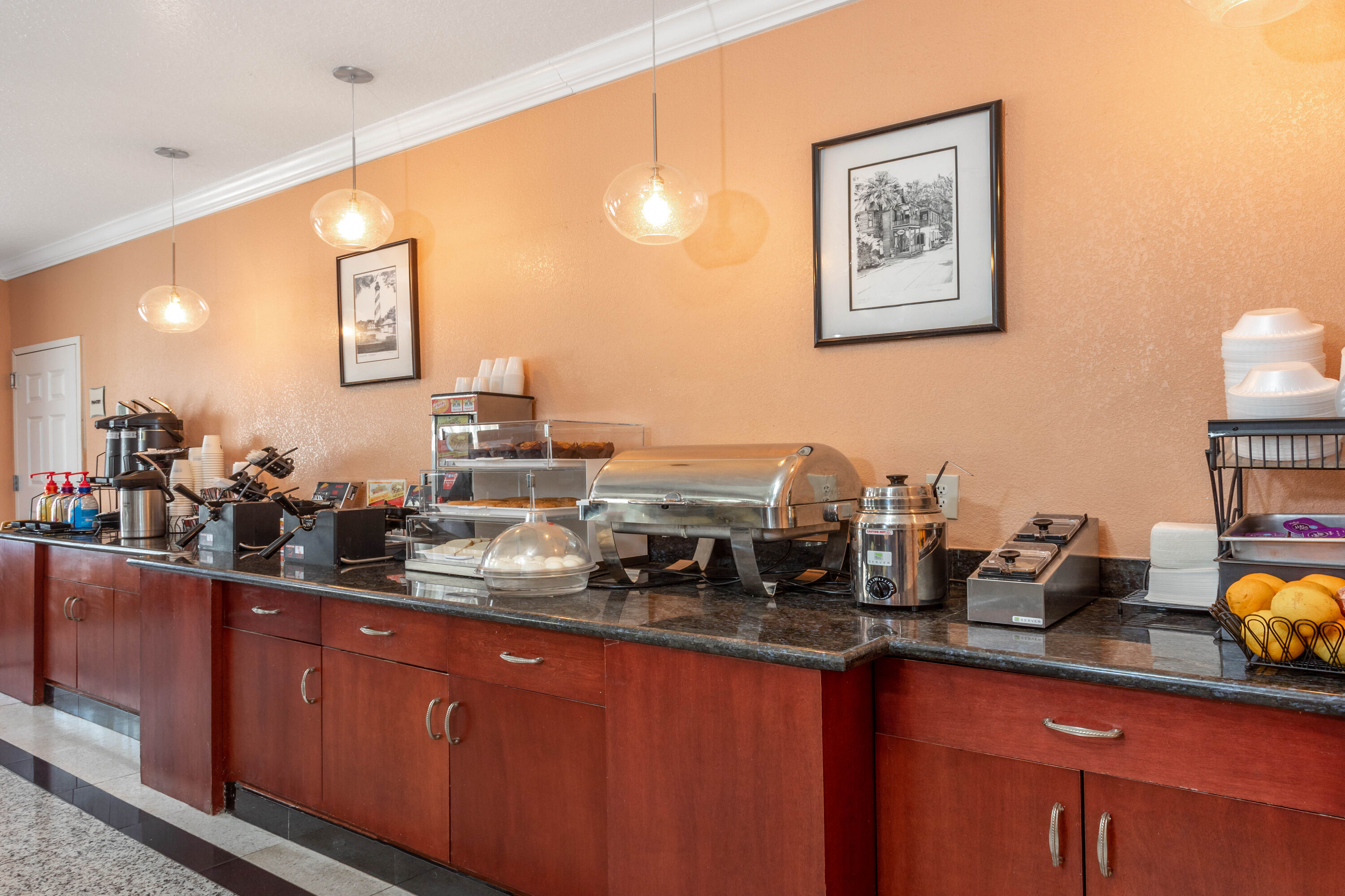 Free breakfast at La Quinta Inn & Suites by Wyndham St. Augustine in St. Augustine, Florida