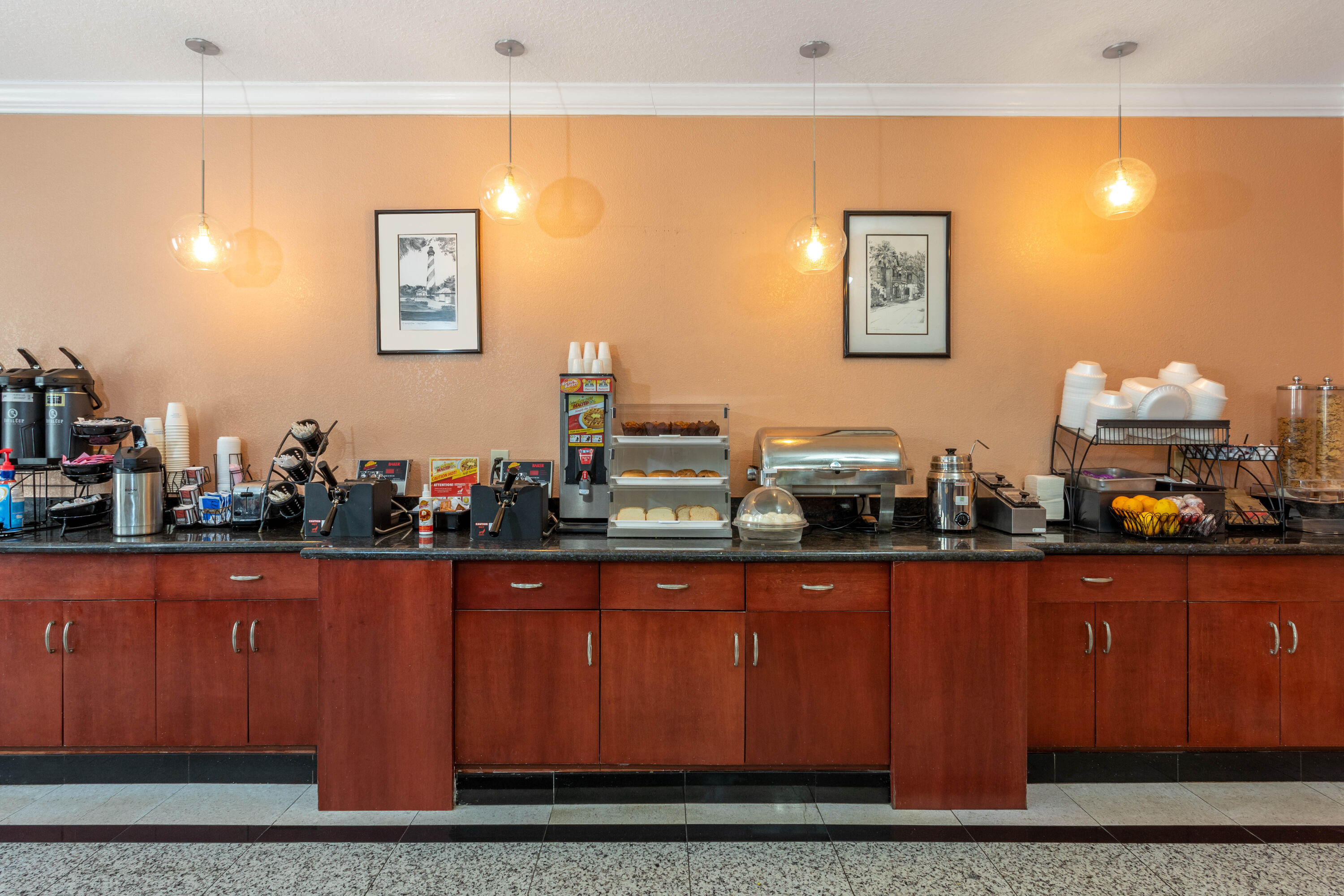 Free breakfast at La Quinta Inn & Suites by Wyndham St. Augustine in St. Augustine, Florida