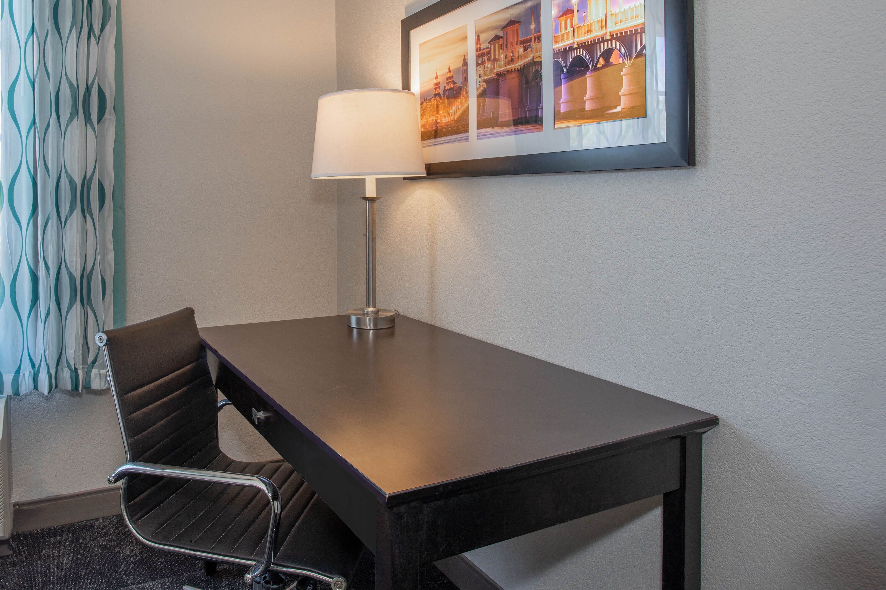 Guest room feature at the La Quinta Inn & Suites by Wyndham St. Augustine in St. Augustine, Florida