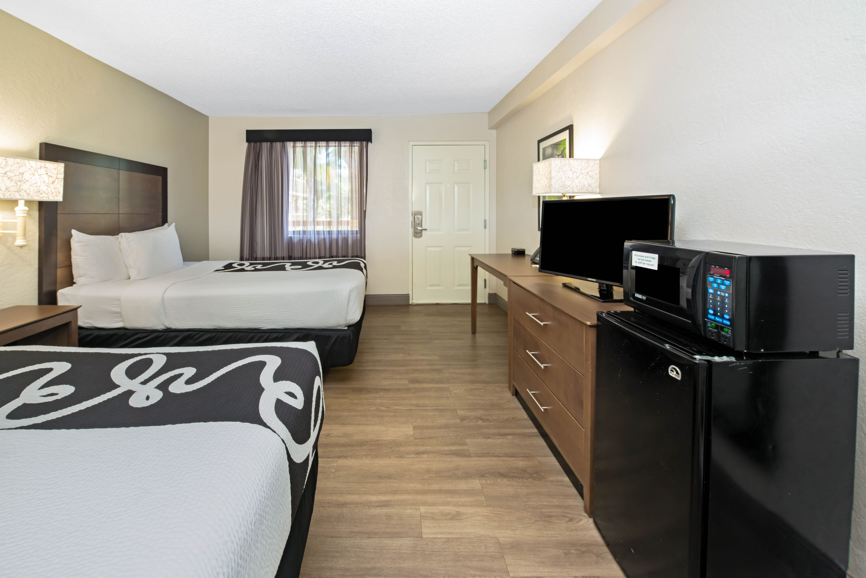 Guest room at the La Quinta Inn by Wyndham West Palm Beach - Florida Turnpike in West Palm Beach, Florida