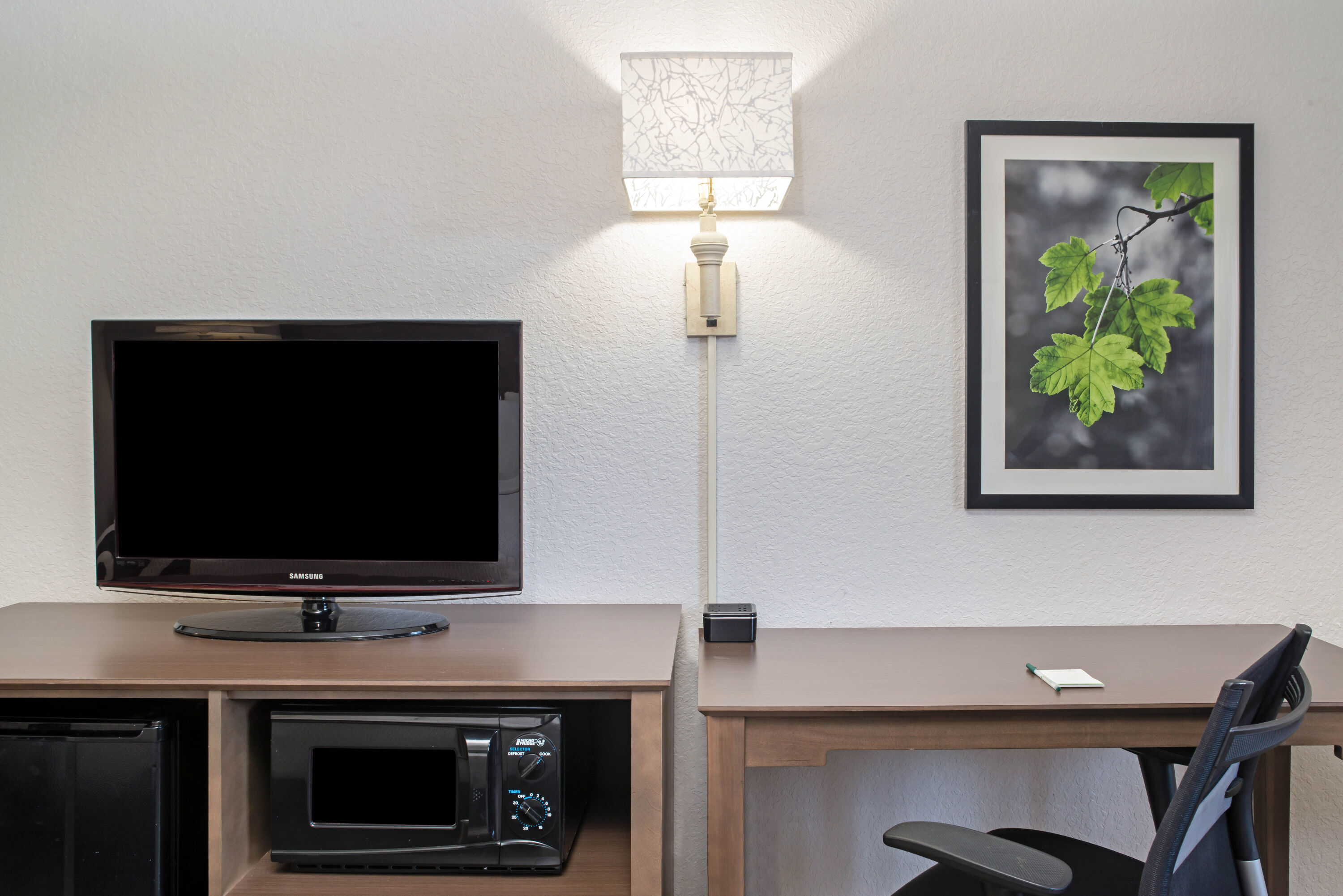 Guest room feature at the La Quinta Inn by Wyndham West Palm Beach - Florida Turnpike in West Palm Beach, Florida