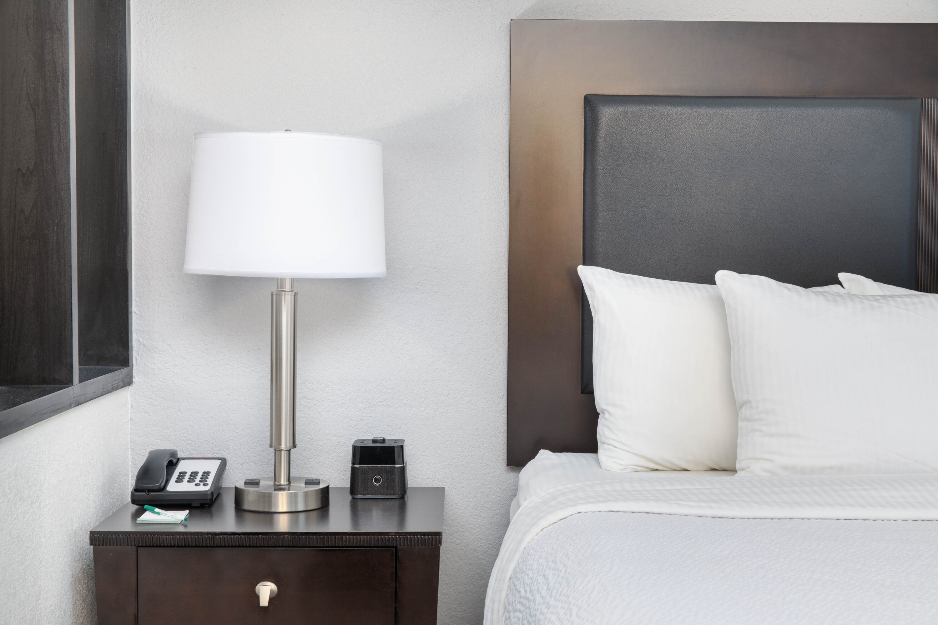 Guest room feature at the La Quinta Inn & Suites by Wyndham Atlanta Airport South in Atlanta, Georgia