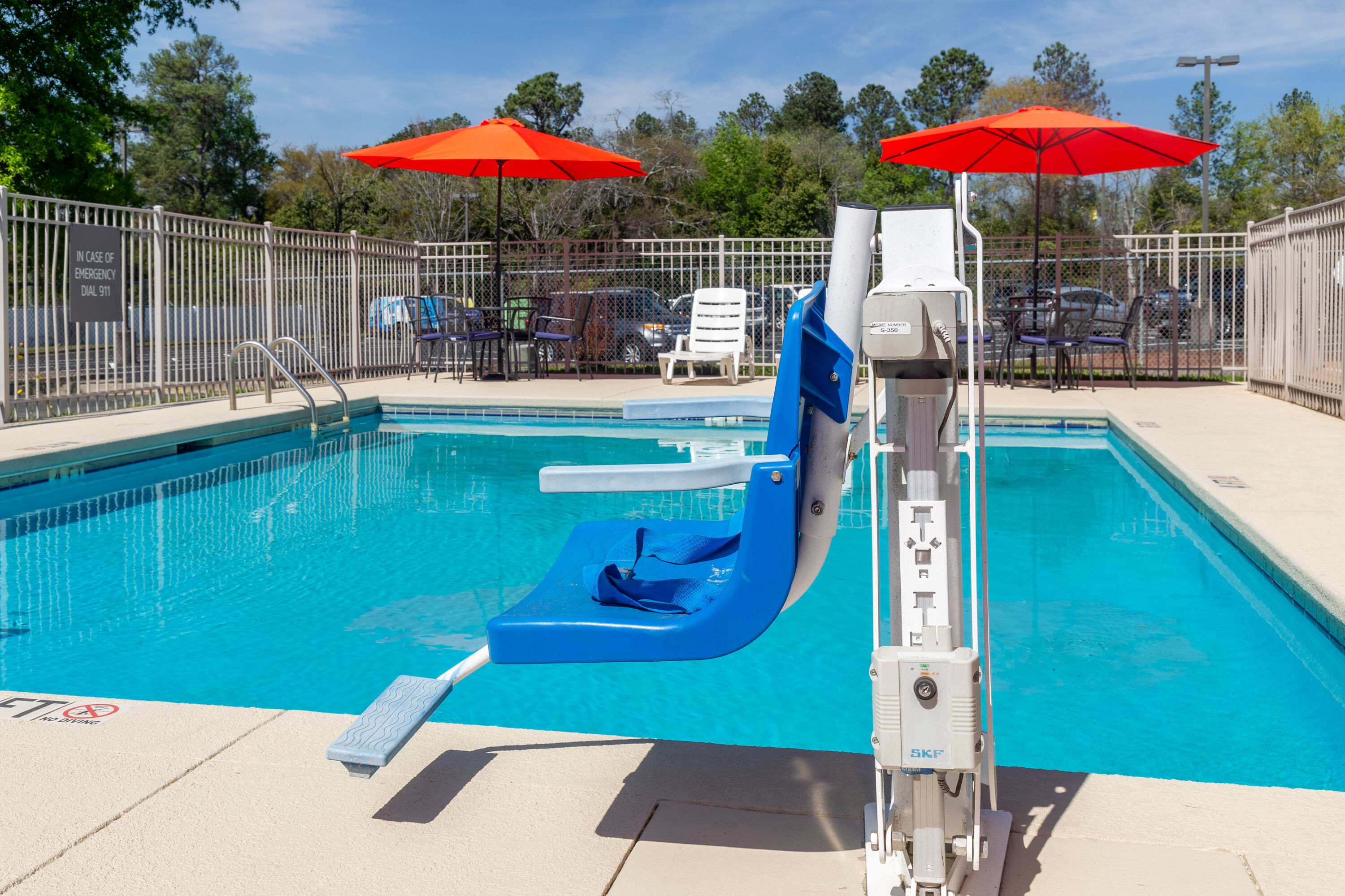 Pool feature at the La Quinta Inn & Suites by Wyndham Augusta/Fort Eisenhower in Augusta, Georgia