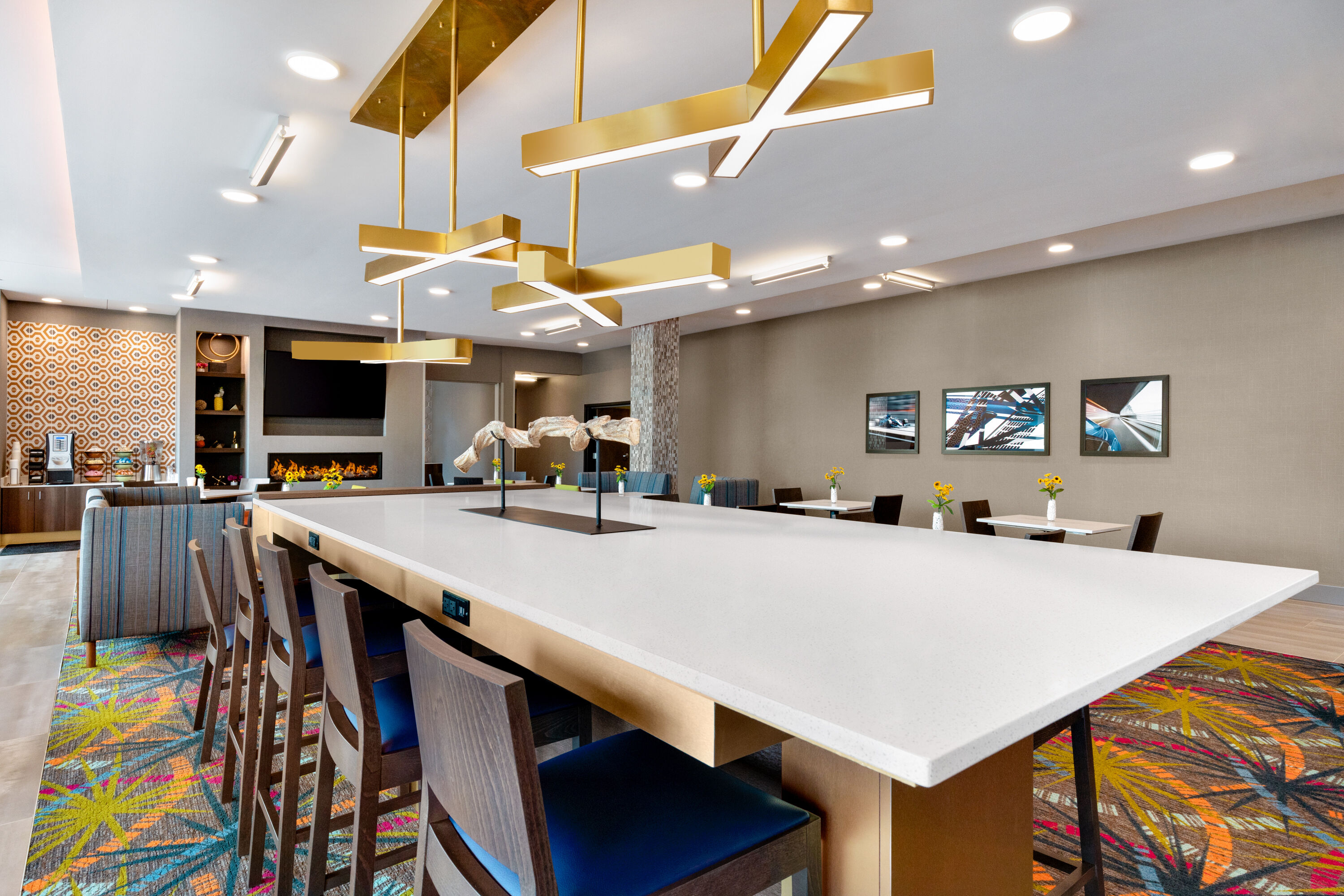 Free breakfast at La Quinta Inn & Suites by Wyndham Braselton in Braselton, Georgia