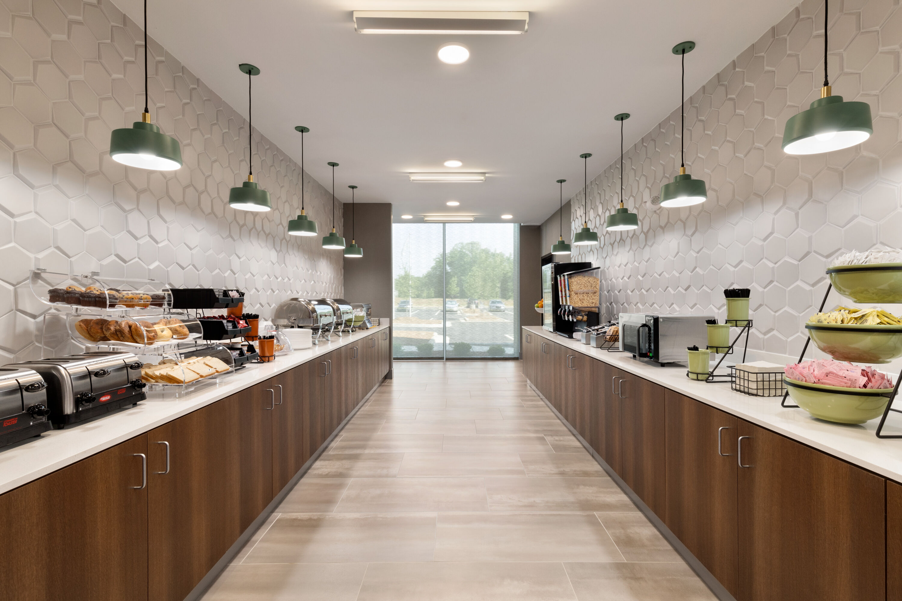 Free breakfast at La Quinta Inn & Suites by Wyndham Braselton in Braselton, Georgia