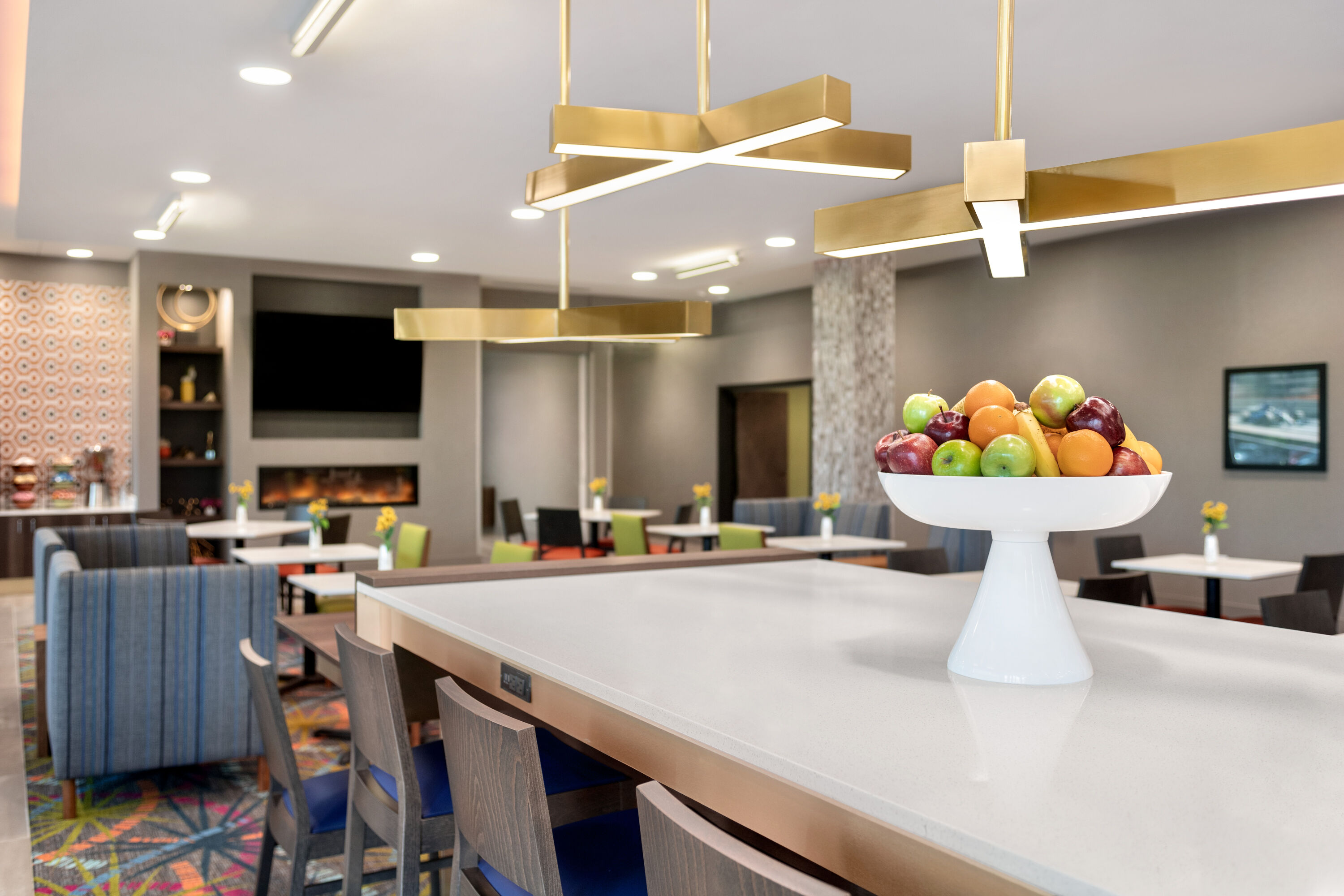 Free breakfast at La Quinta Inn & Suites by Wyndham Braselton in Braselton, Georgia