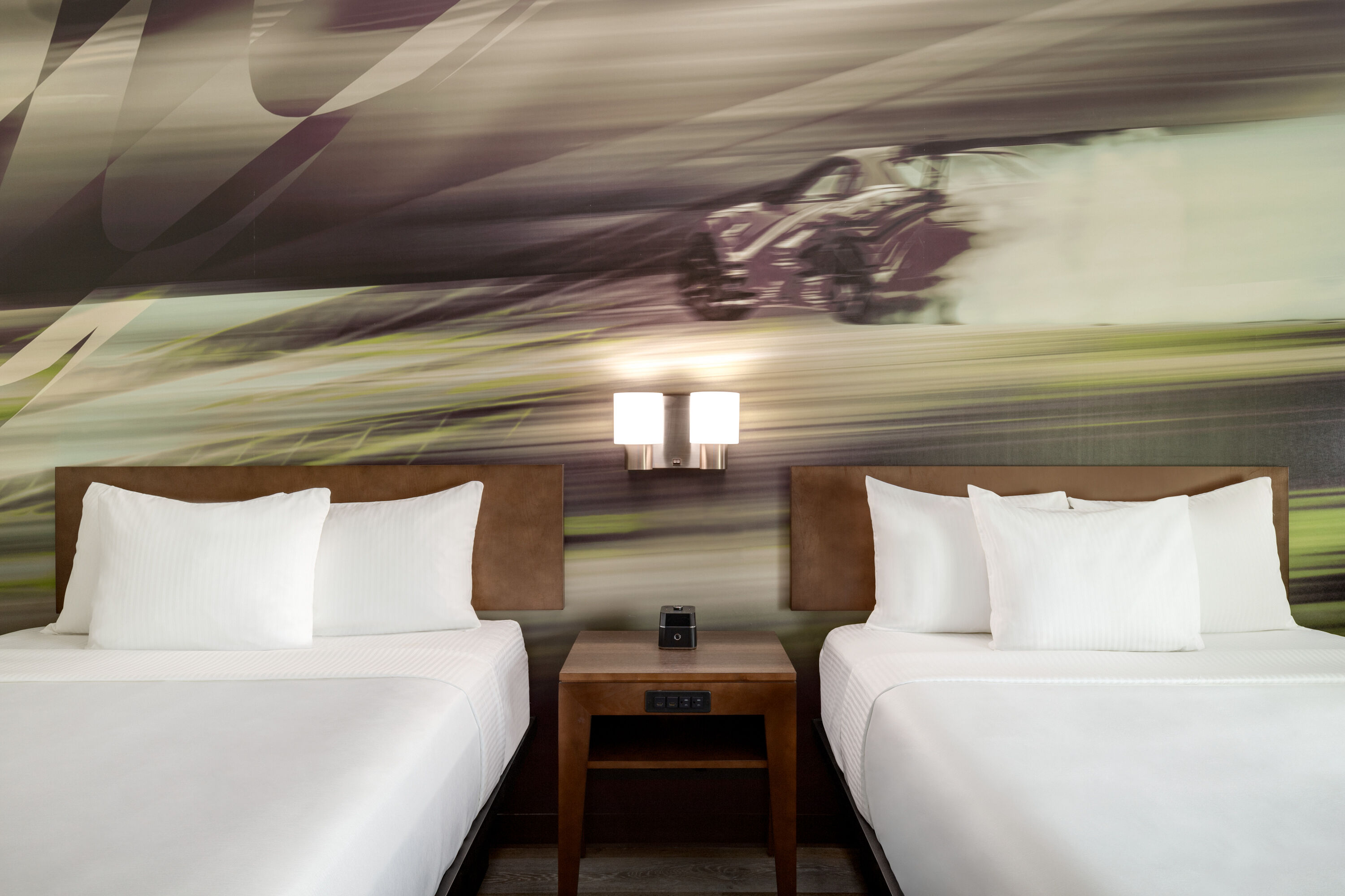 Guest room at the La Quinta Inn & Suites by Wyndham Braselton in Braselton, Georgia