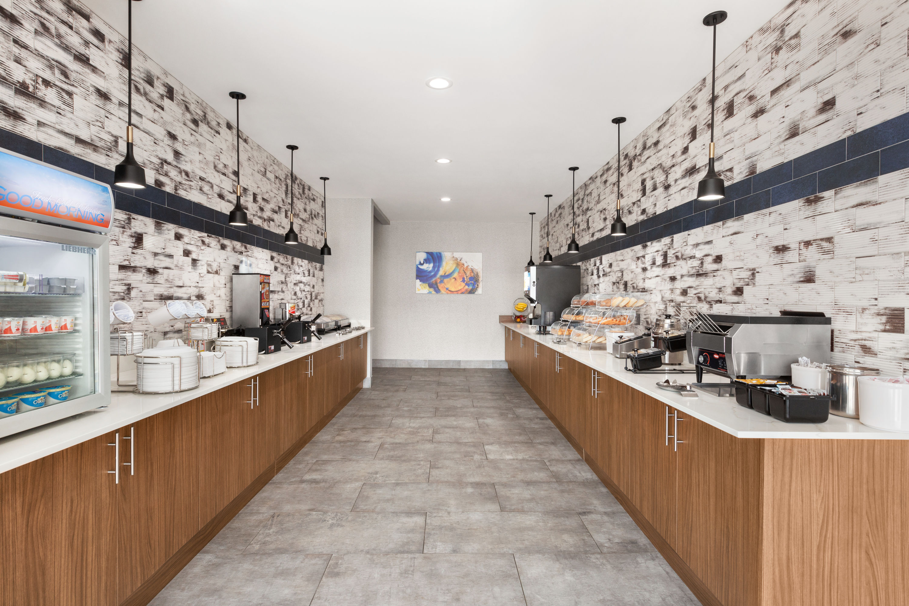 Free breakfast at La Quinta Inn & Suites by Wyndham Brunswick/Golden Isles in Brunswick, Georgia