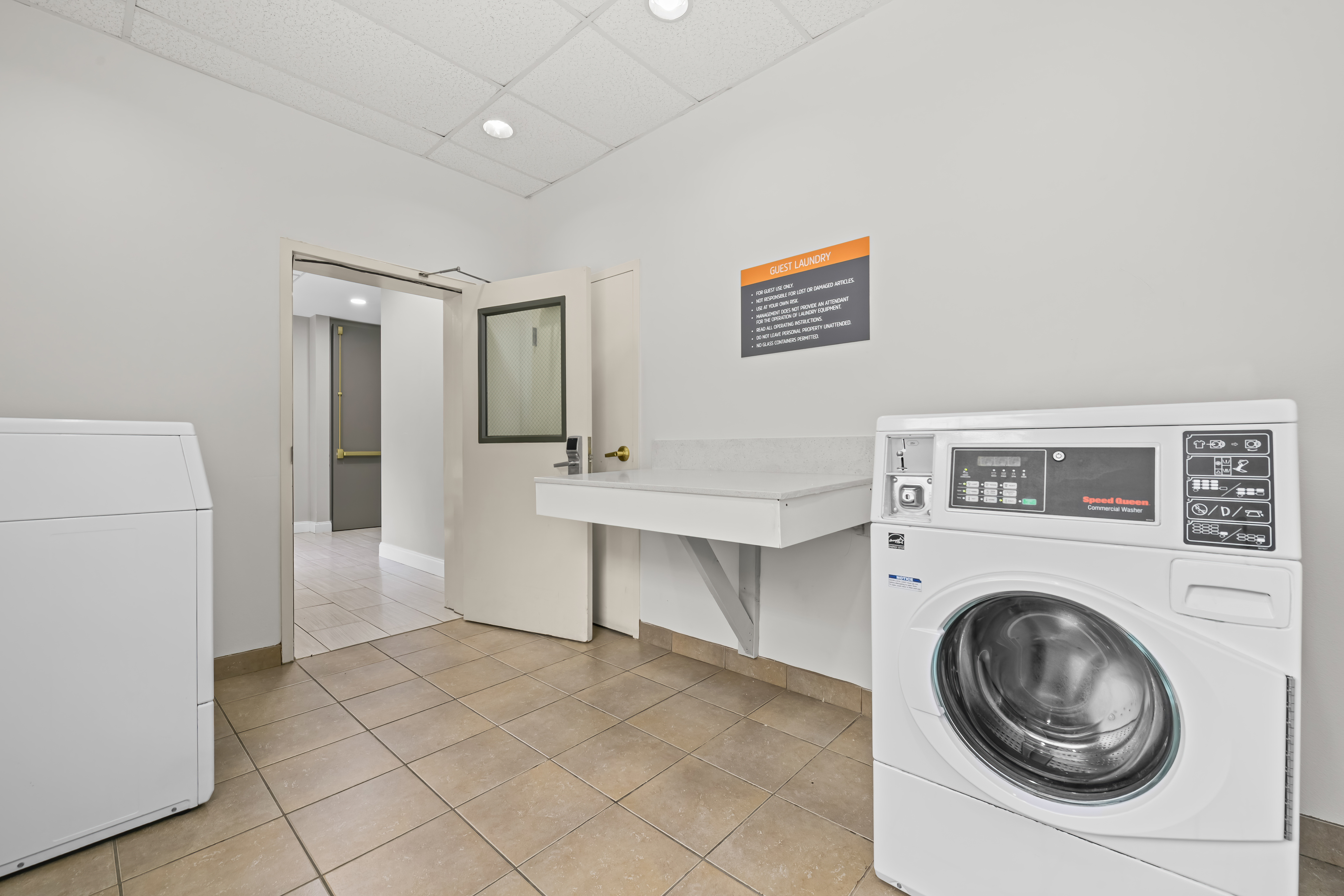 Laundry facilities at La Quinta Inn & Suites by Wyndham Atlanta Douglasville in Douglasville, Georgia