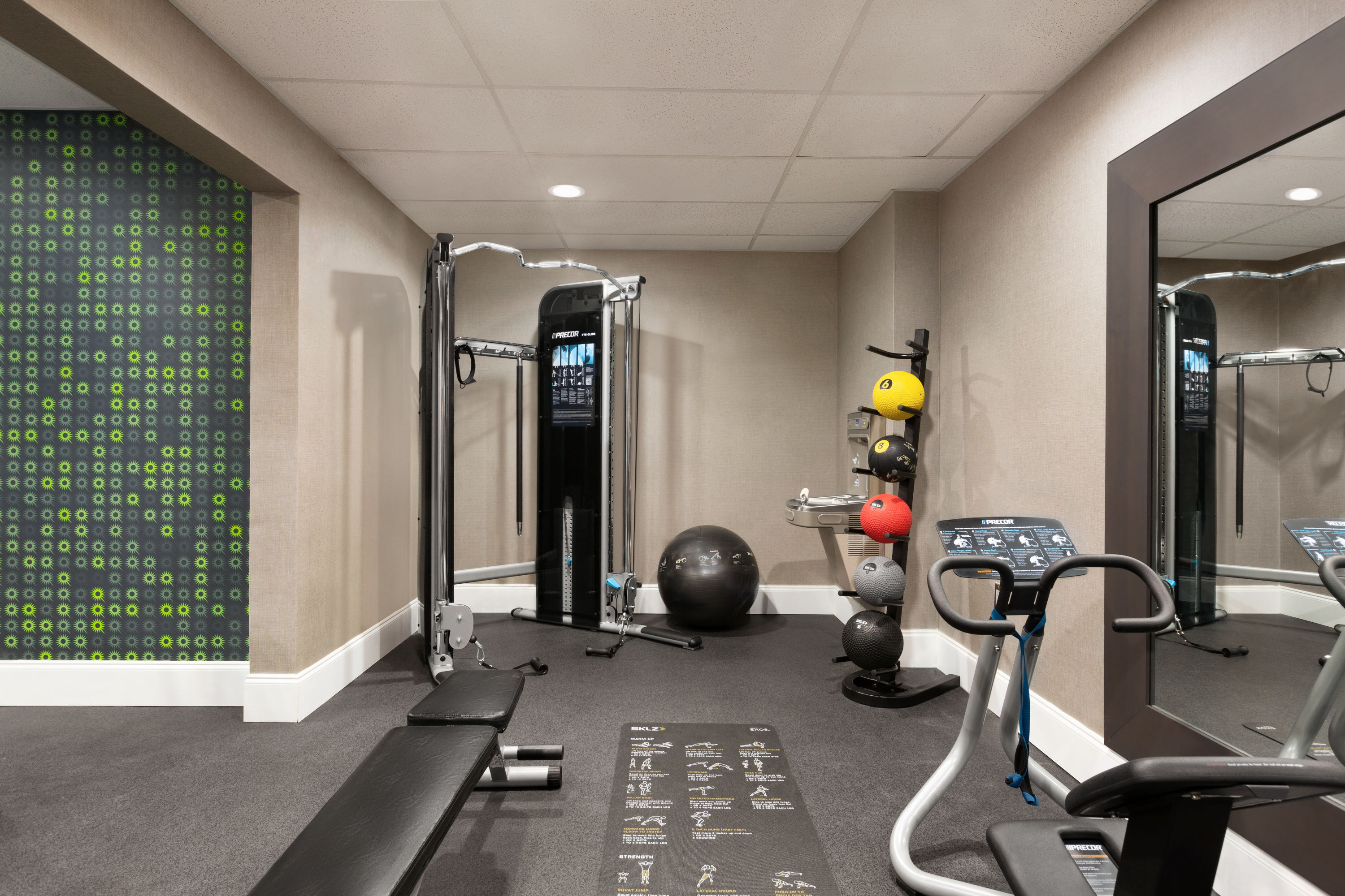 Fitness room at La Quinta Inn & Suites by Wyndham Dublin in Dublin, Georgia