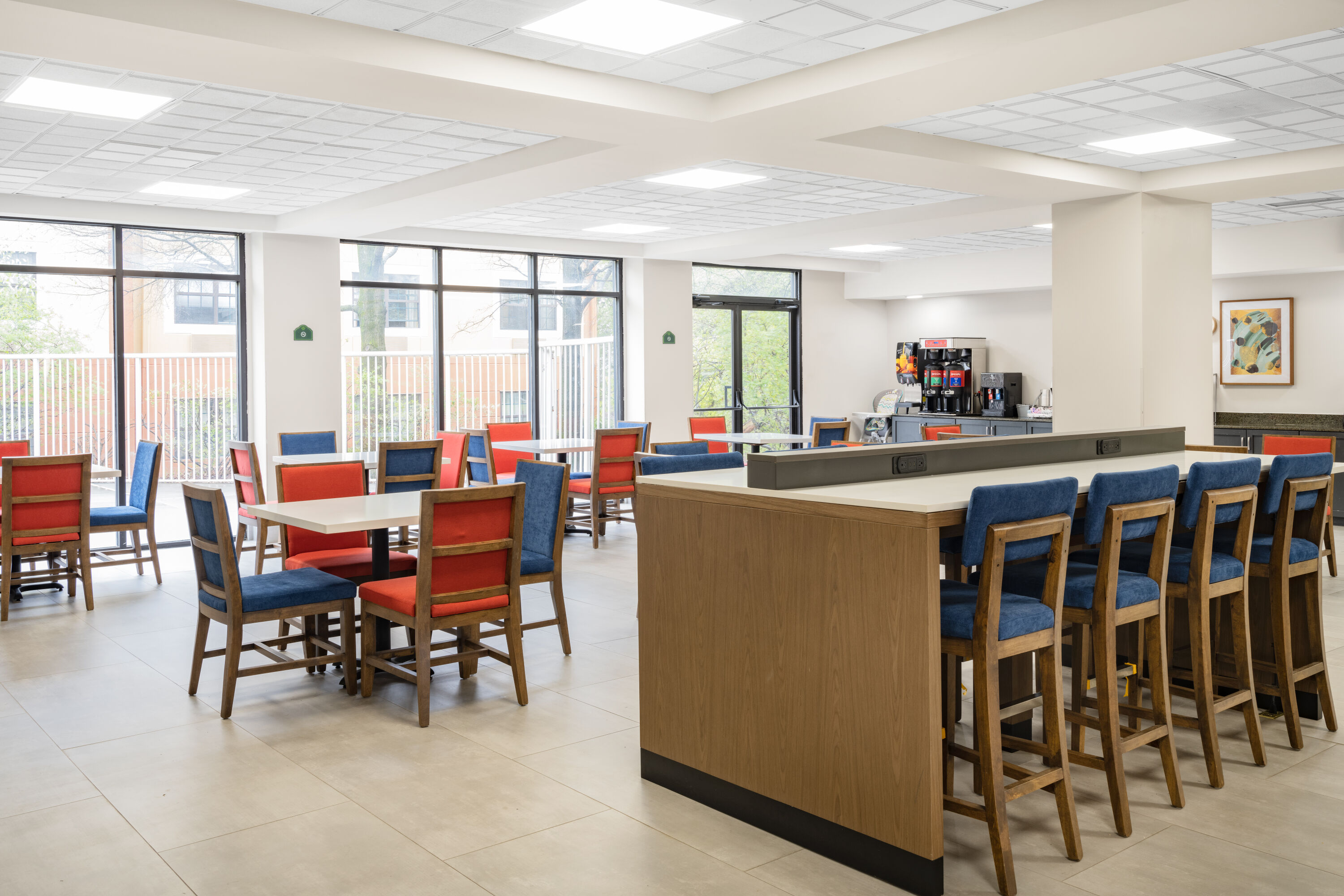 Free breakfast at La Quinta Inn & Suites by Wyndham Duluth/Atlanta in Duluth, Georgia