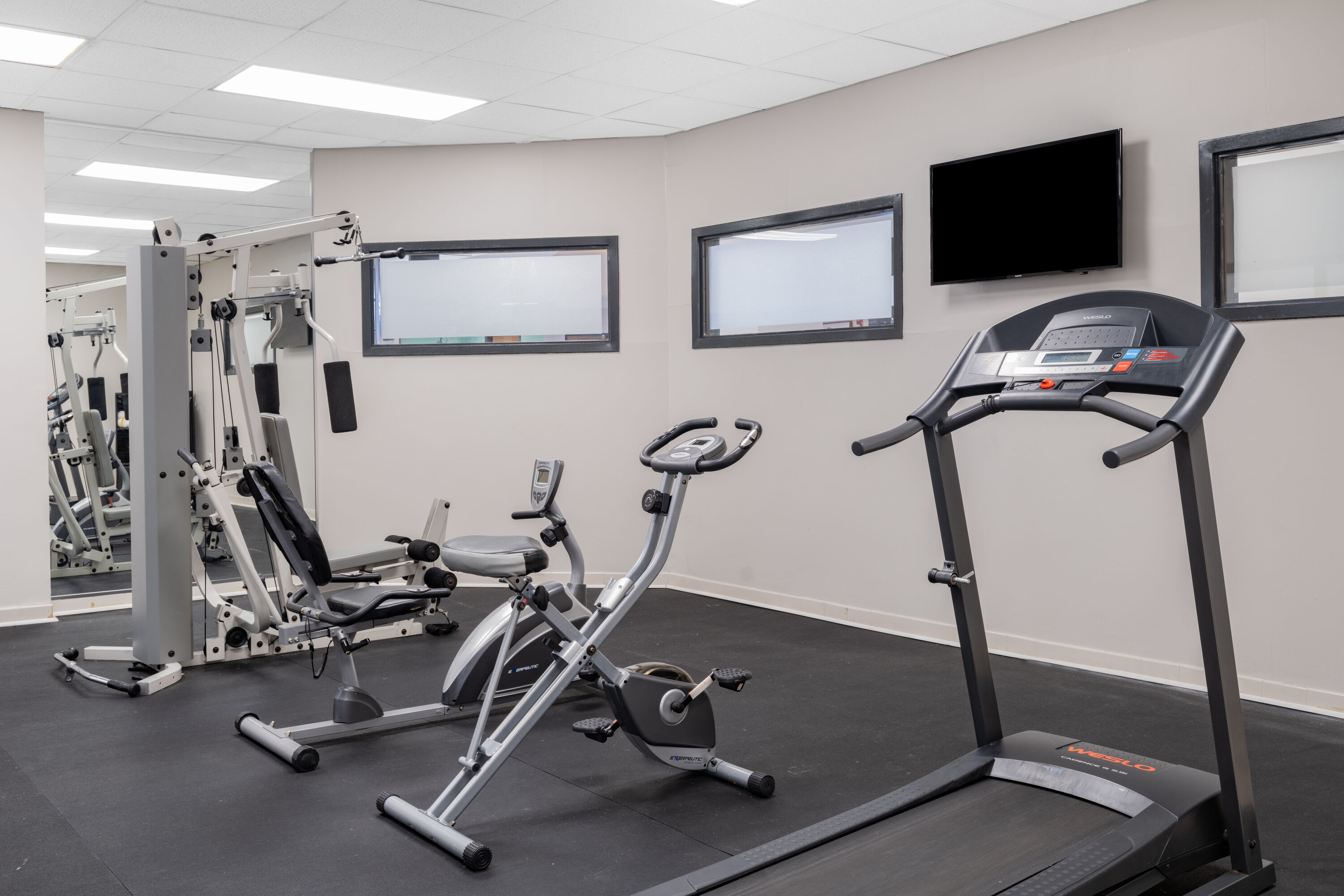 Fitness room at La Quinta Inn & Suites by Wyndham Duluth/Atlanta in Duluth, Georgia