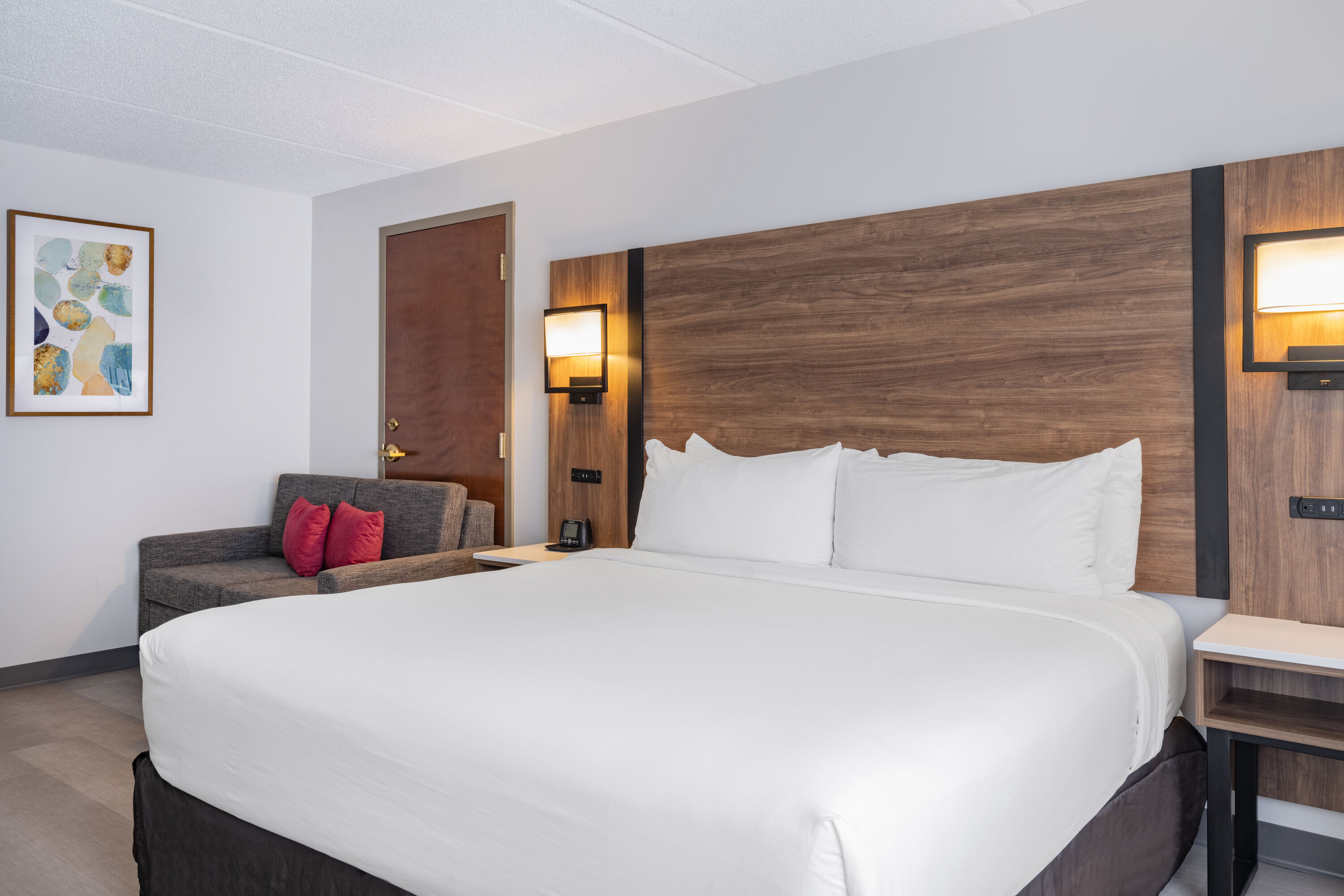Guest room at the La Quinta Inn & Suites by Wyndham Duluth/Atlanta in Duluth, Georgia