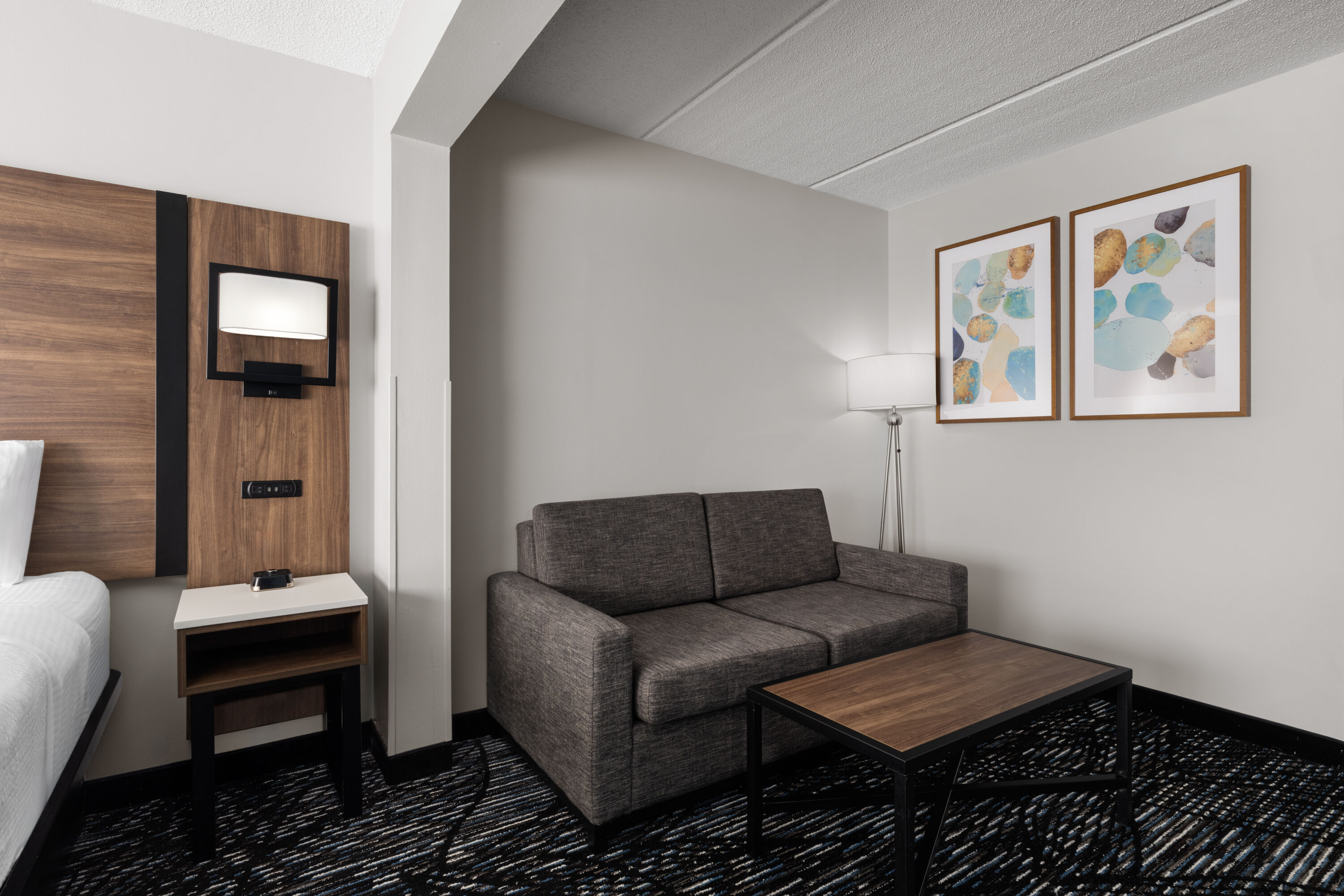 Guest room at the La Quinta Inn & Suites by Wyndham Duluth/Atlanta in Duluth, Georgia