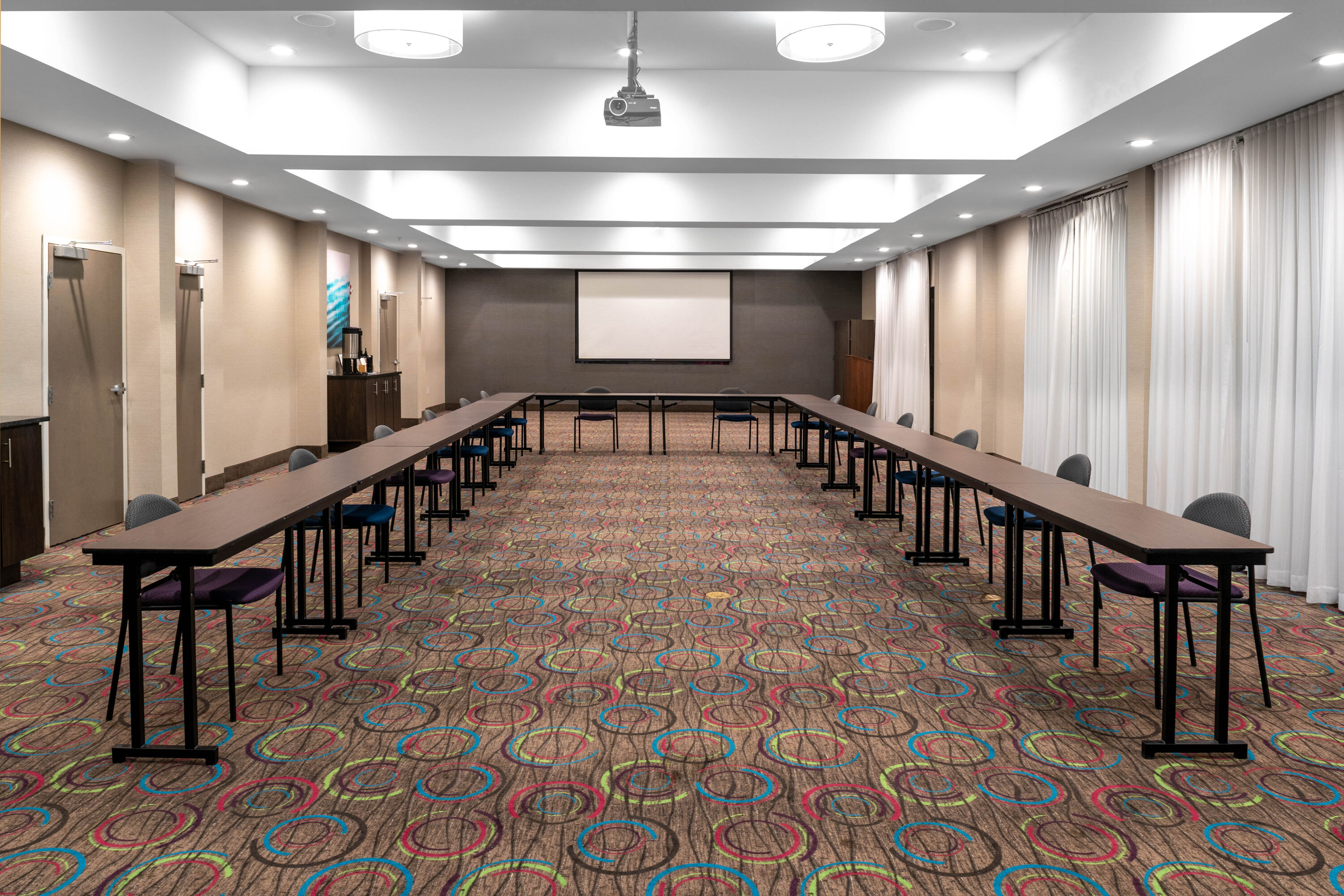 Meeting room at La Quinta Inn & Suites by Wyndham Forsyth in Forsyth, Georgia