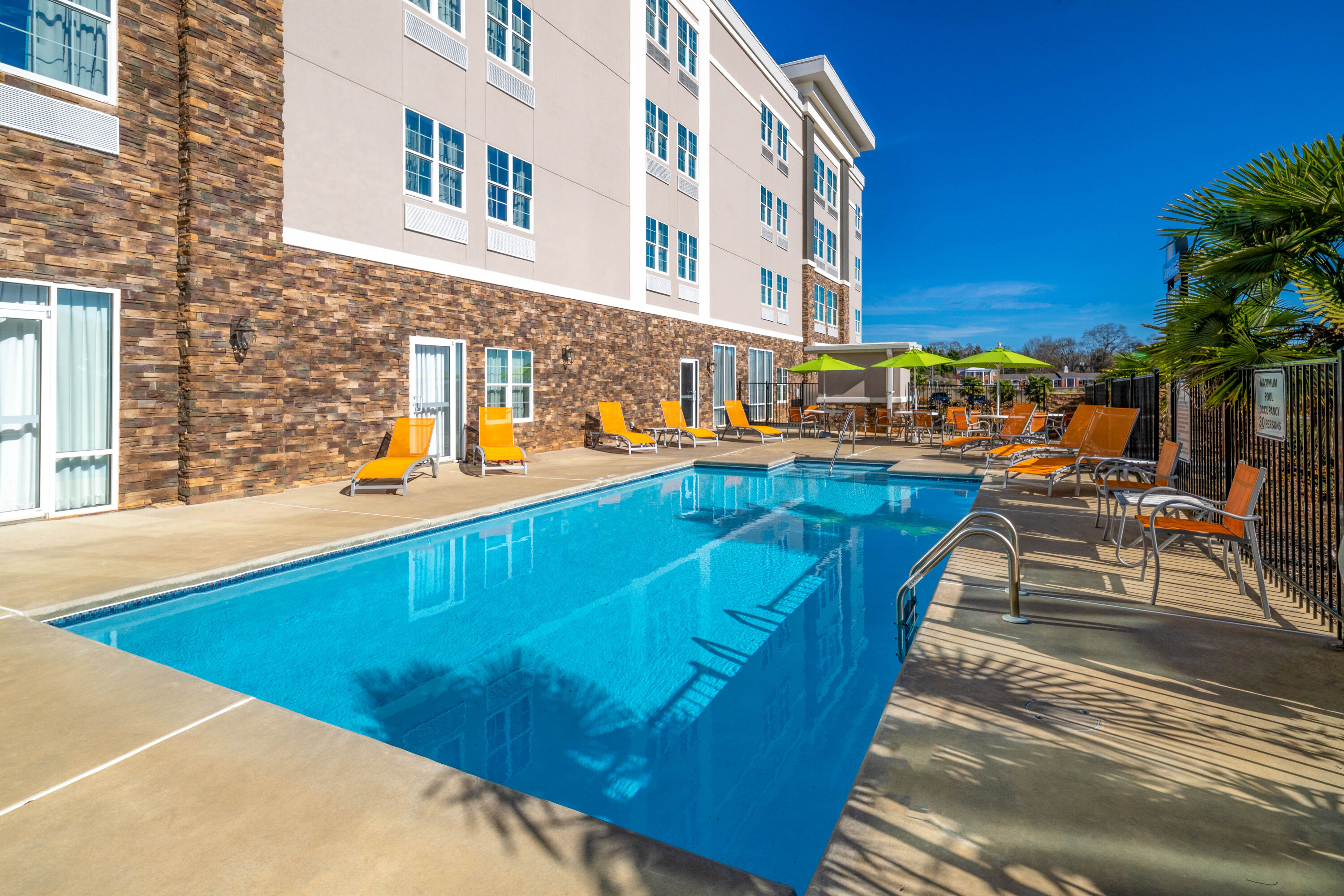 Pool at the La Quinta Inn & Suites by Wyndham Forsyth in Forsyth, Georgia