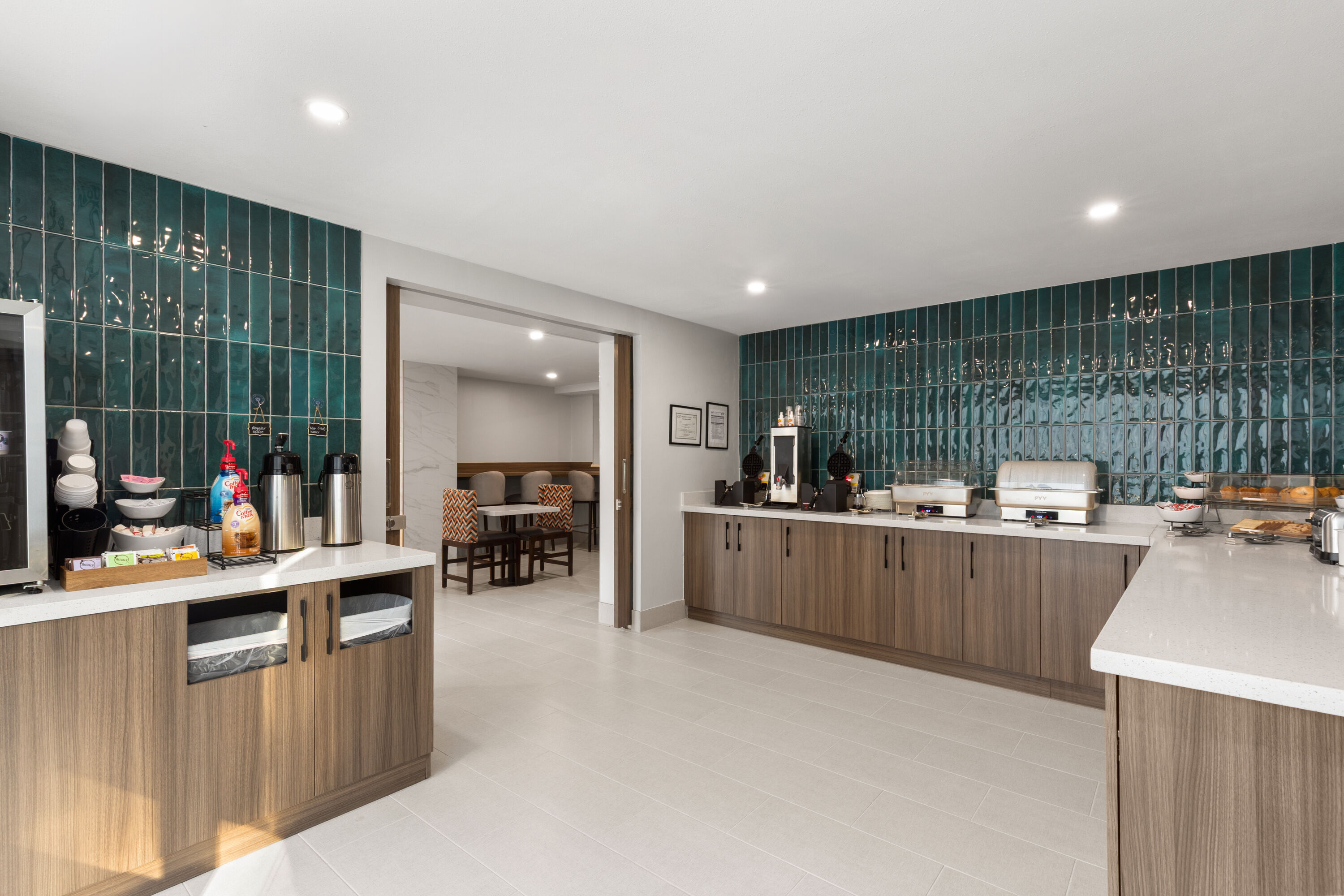 Free breakfast at La Quinta Inn & Suites by Wyndham Atlanta Roswell in Roswell, Georgia