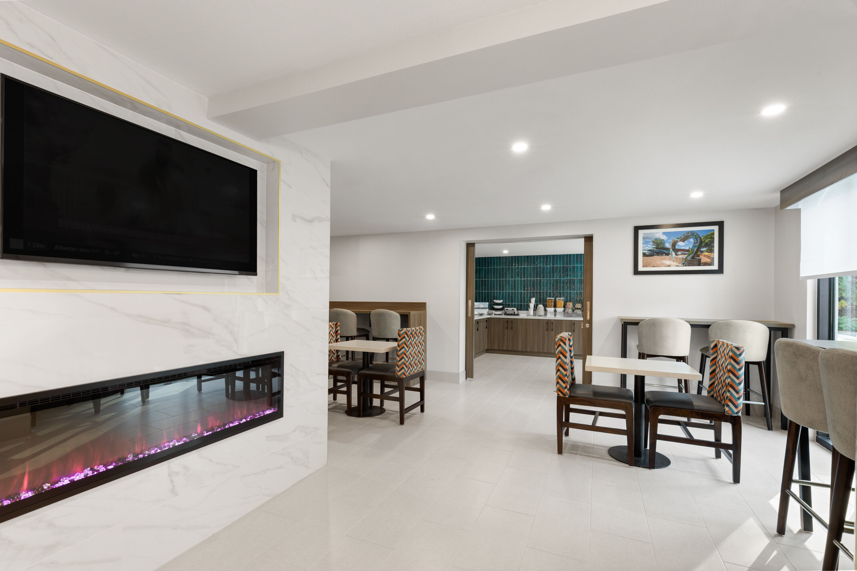 Free breakfast at La Quinta Inn & Suites by Wyndham Atlanta Roswell in Roswell, Georgia