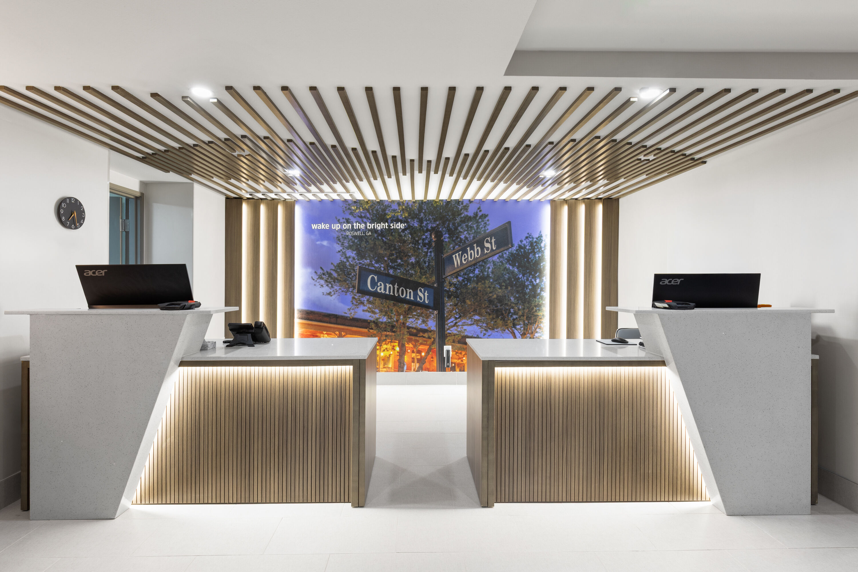 La Quinta Inn & Suites by Wyndham Atlanta Roswell reception in Roswell, Georgia