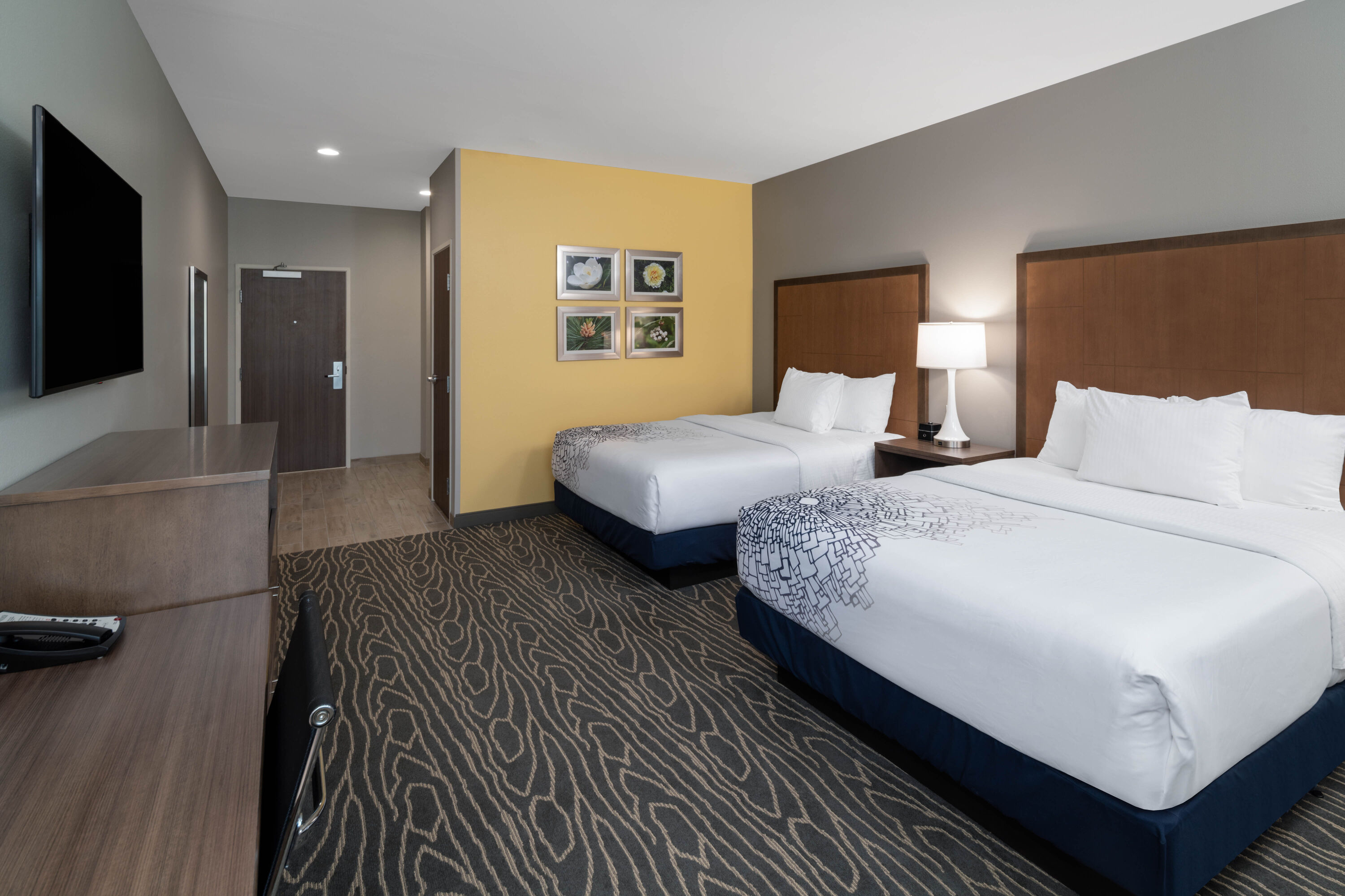 Guest room at the La Quinta Inn & Suites by Wyndham Tifton in Tifton, Georgia